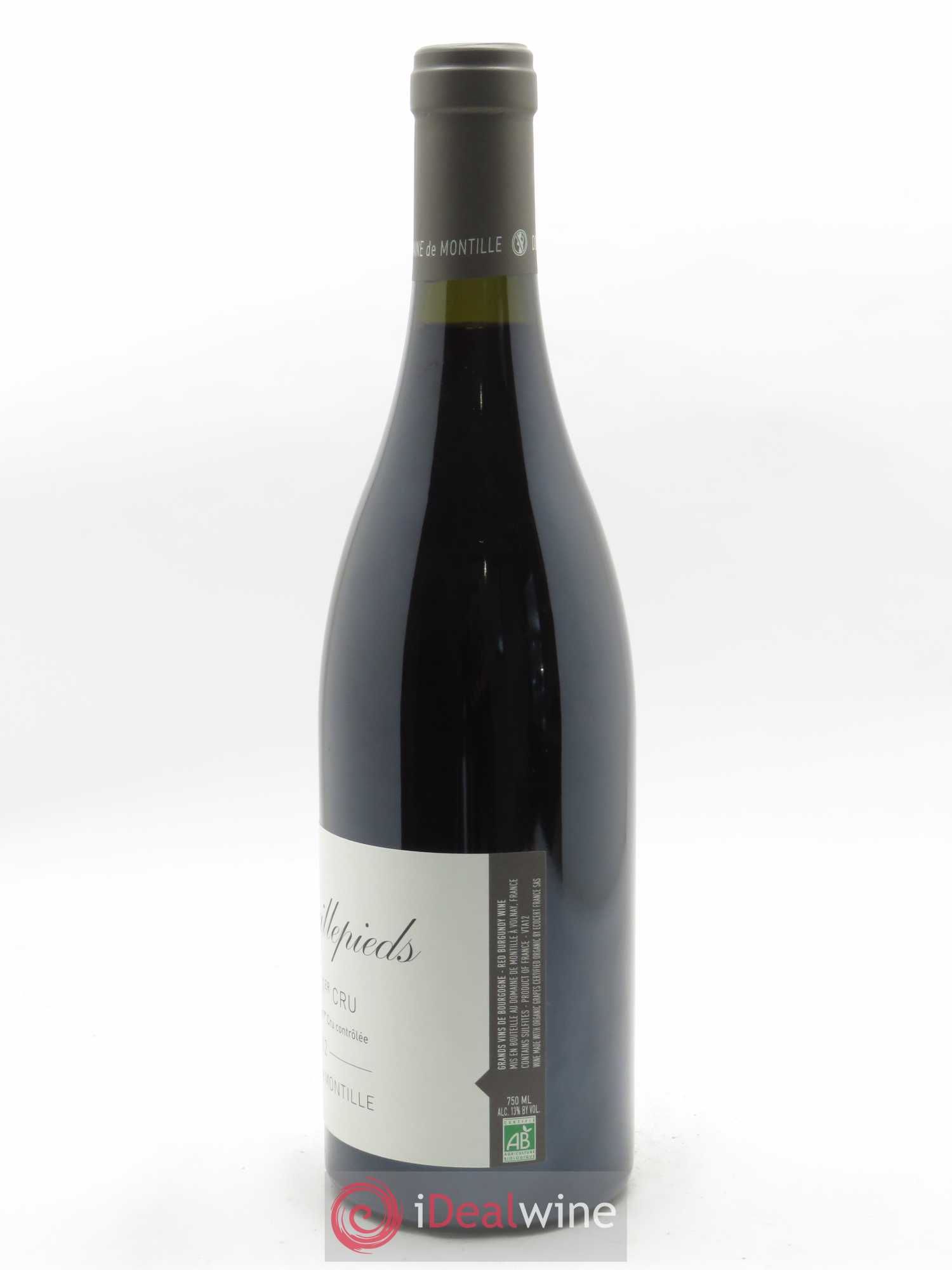 Volnay 1er Cru Les Taillepieds De Montille (Domaine) 2012 - Lot de 1 bouteille - 1