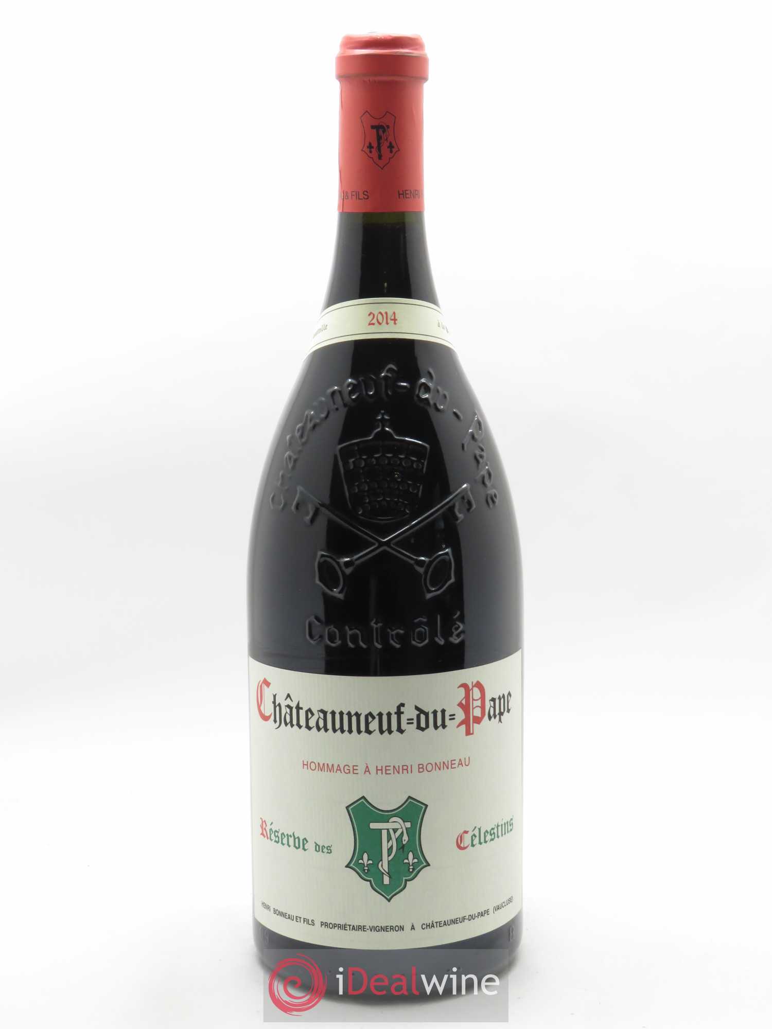 Châteauneuf-du-Pape Réserve des Célestins Henri Bonneau & Fils 2014 - Lot de 1 magnum - 0