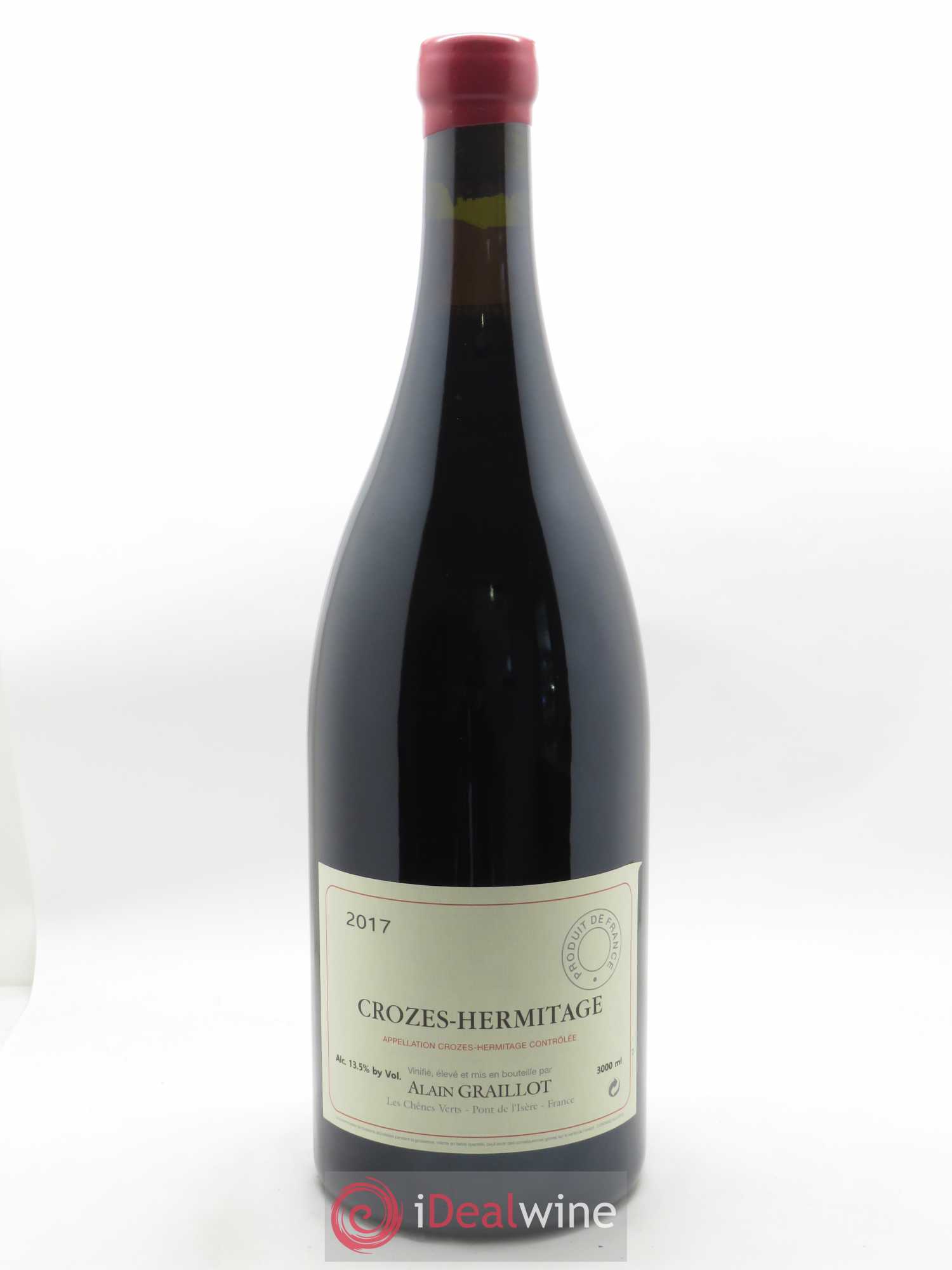 Crozes-Hermitage Domaine Graillot 2017 - Lot de 1 double magnum - 1