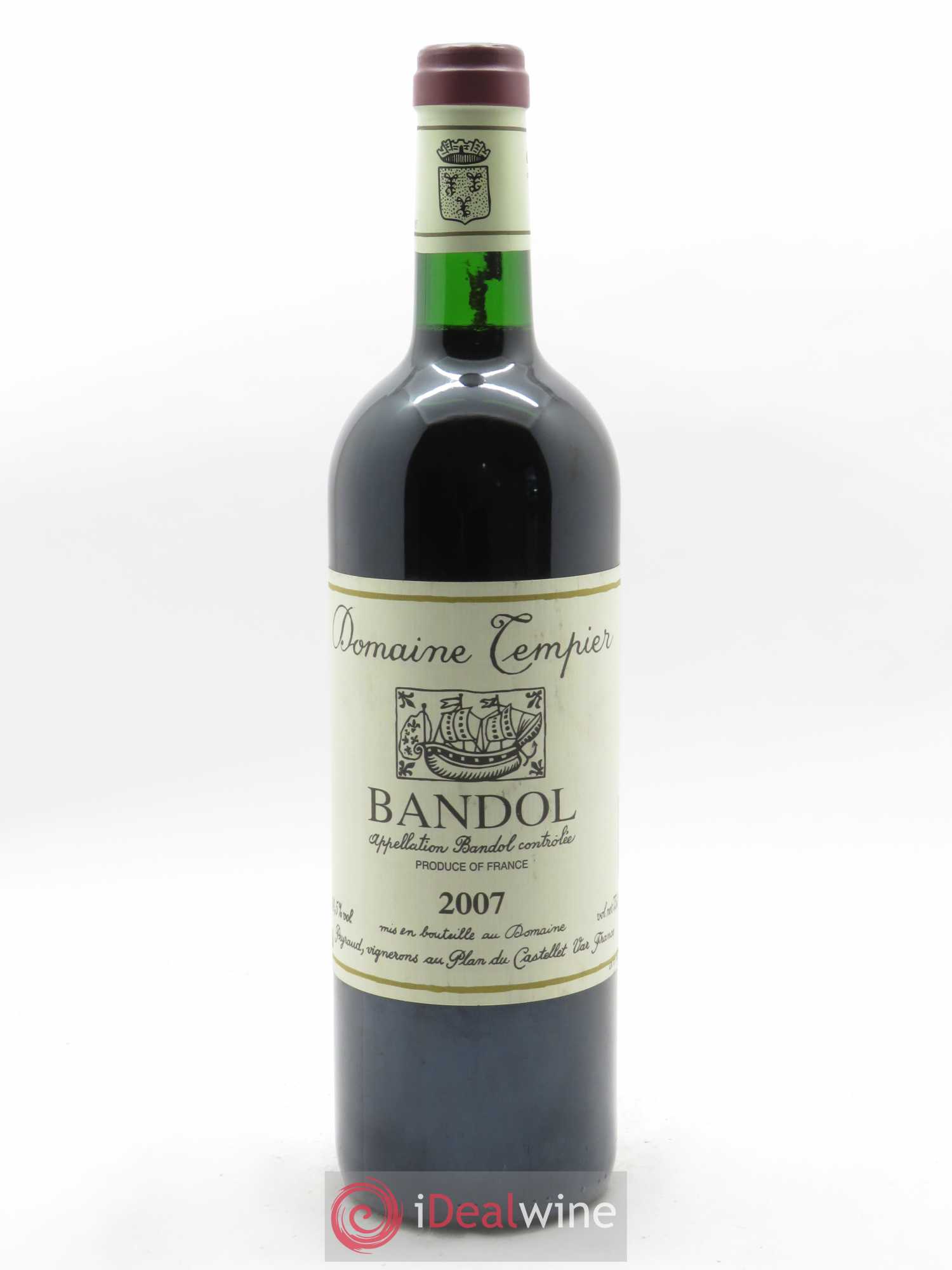 Bandol Domaine Tempier Famille Peyraud 2007 - Lot de 1 bouteille - 0