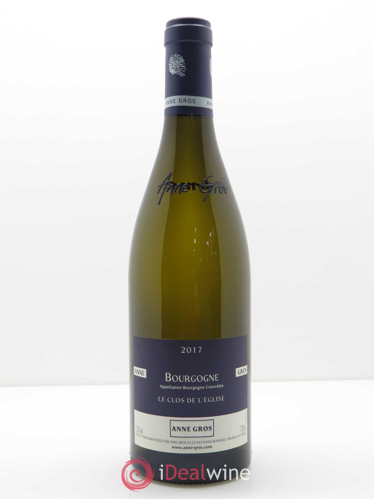 Bourgogne Le Clos de l'Eglise Anne Gros 2017 - Lot de 1 bouteille - 0