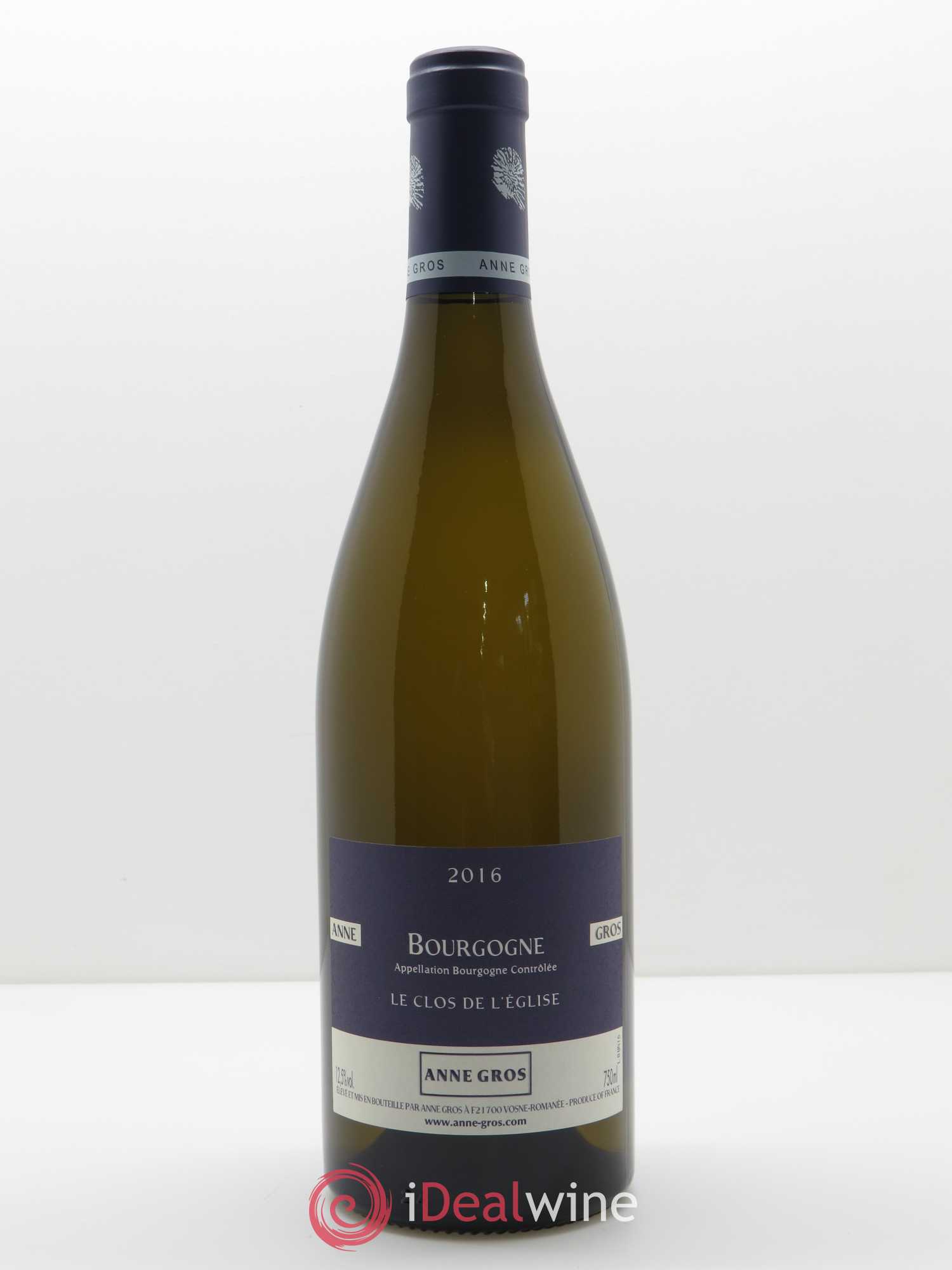 Bourgogne Le Clos de l'Eglise Anne Gros 2016 - Lot de 1 bouteille - 0