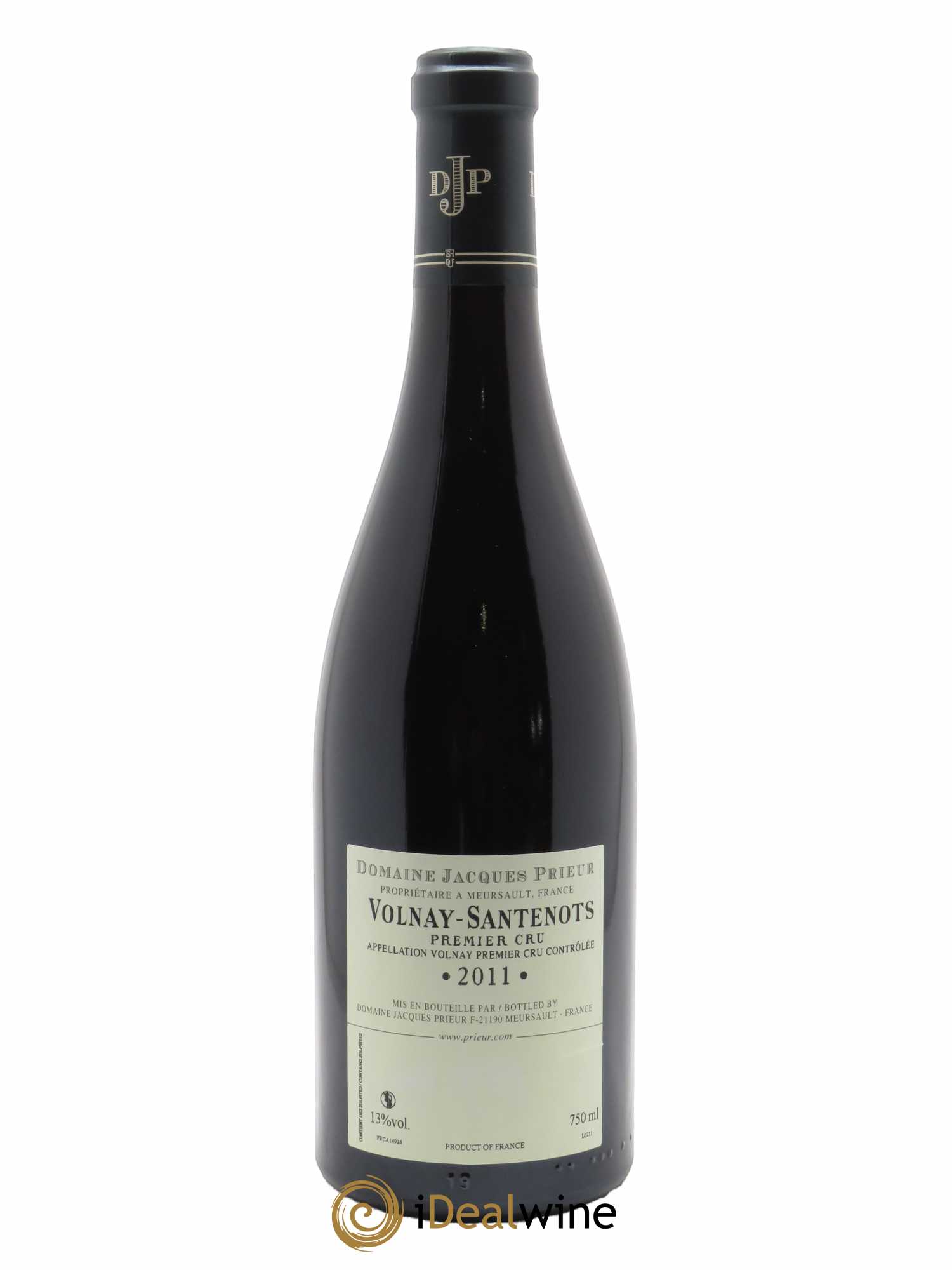 Volnay 1er Cru Santenots Jacques Prieur (Domaine) 2011 - Lot de 1 bouteille - 1