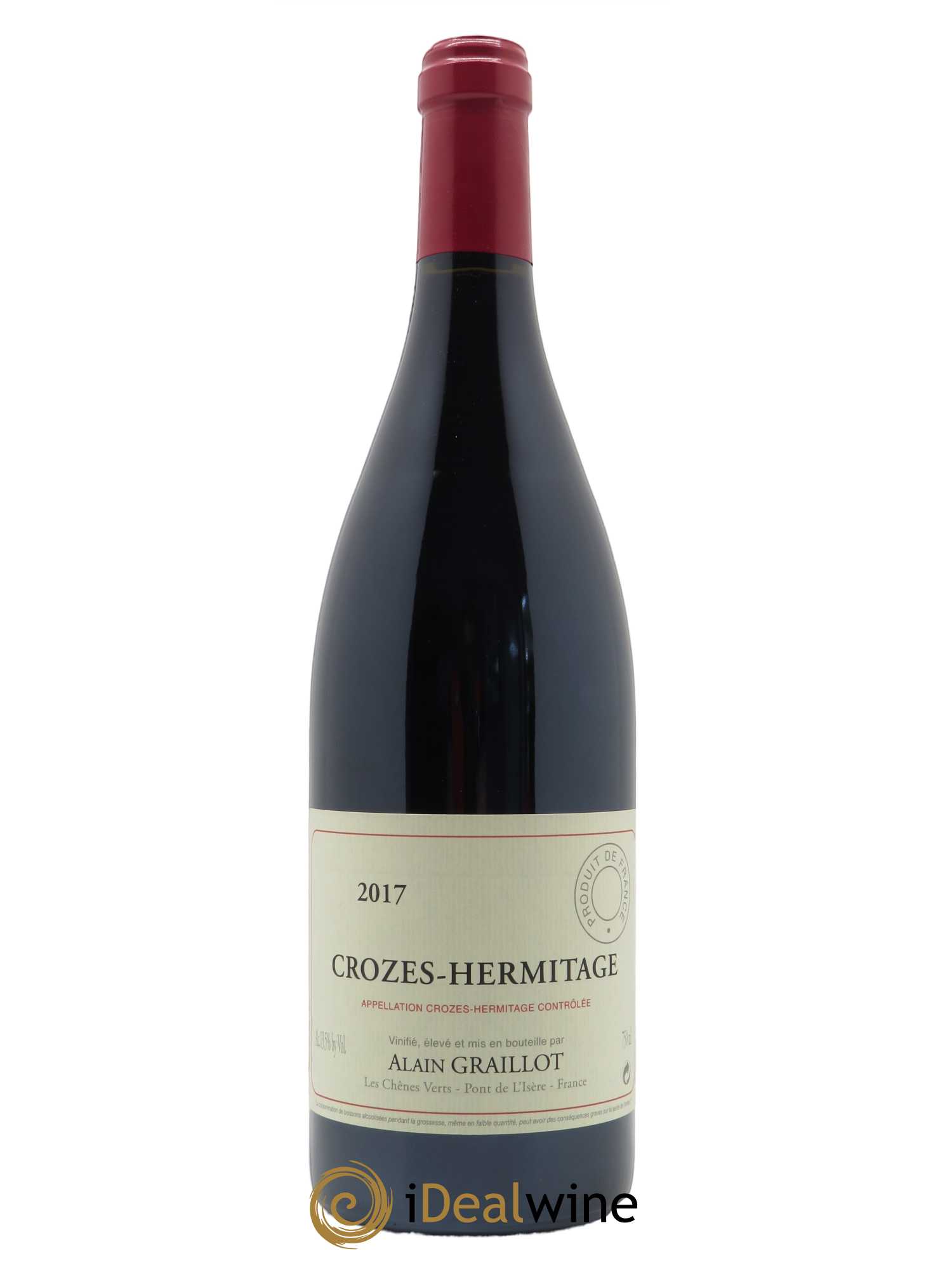 Crozes-Hermitage Domaine Graillot 2017 - Lot de 1 bouteille - 0