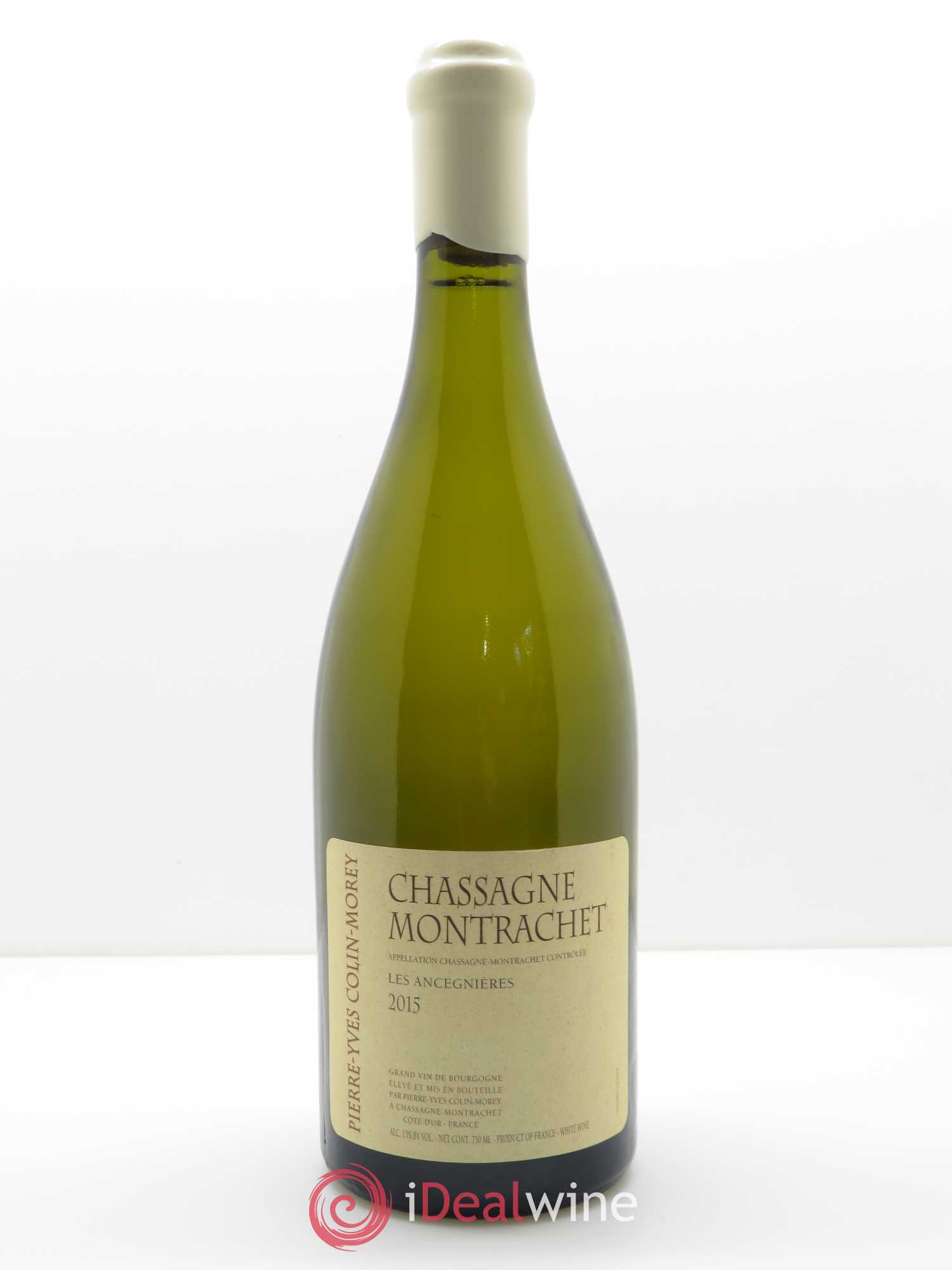 Chassagne-Montrachet Les Ancégnières Pierre-Yves Colin Morey 2015 - Lot de 1 bouteille - 0