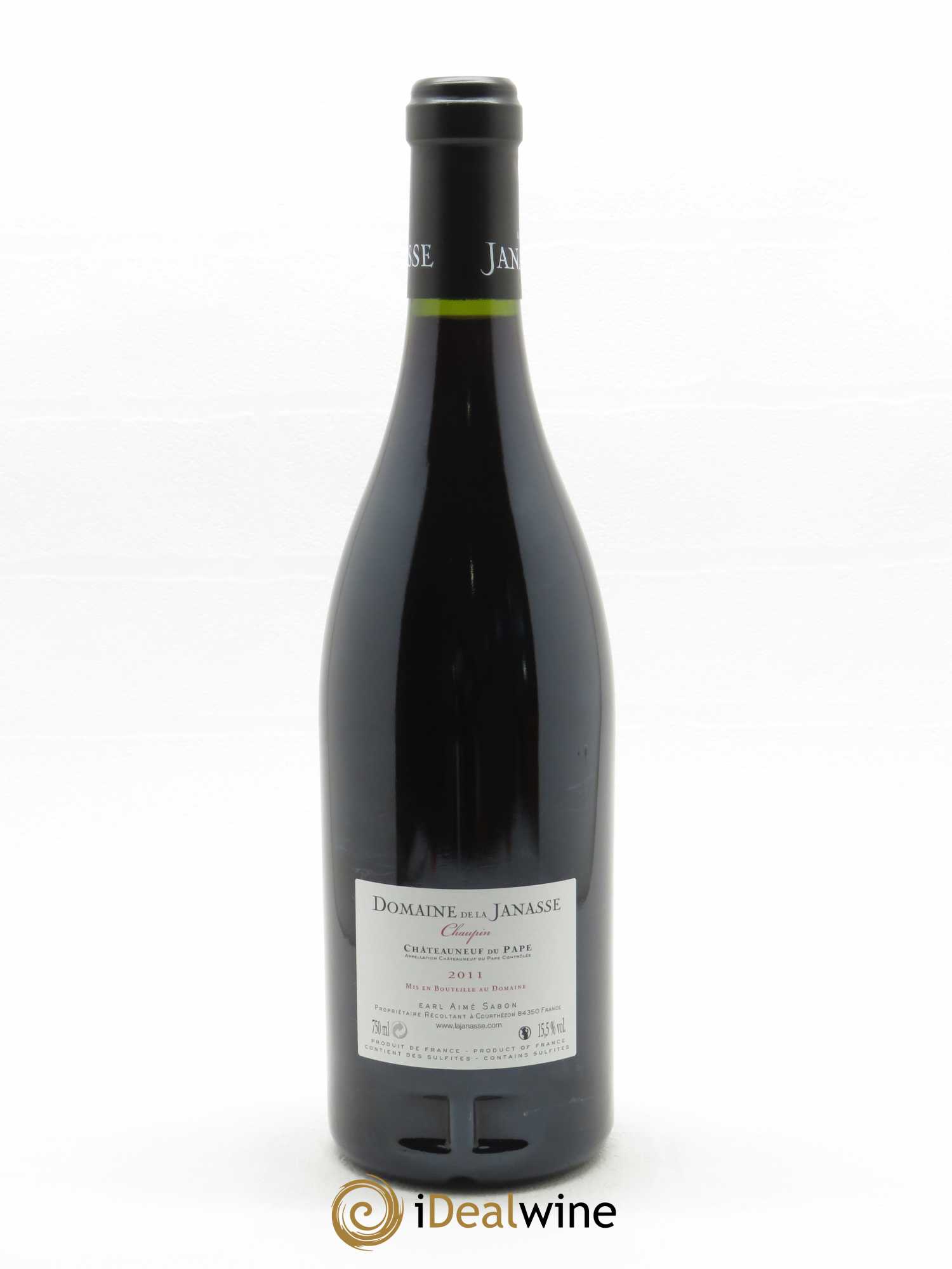 Châteauneuf-du-Pape Cuvée Chaupin La Janasse (Domaine de) 2011 - Lot of 1 bottle - 1