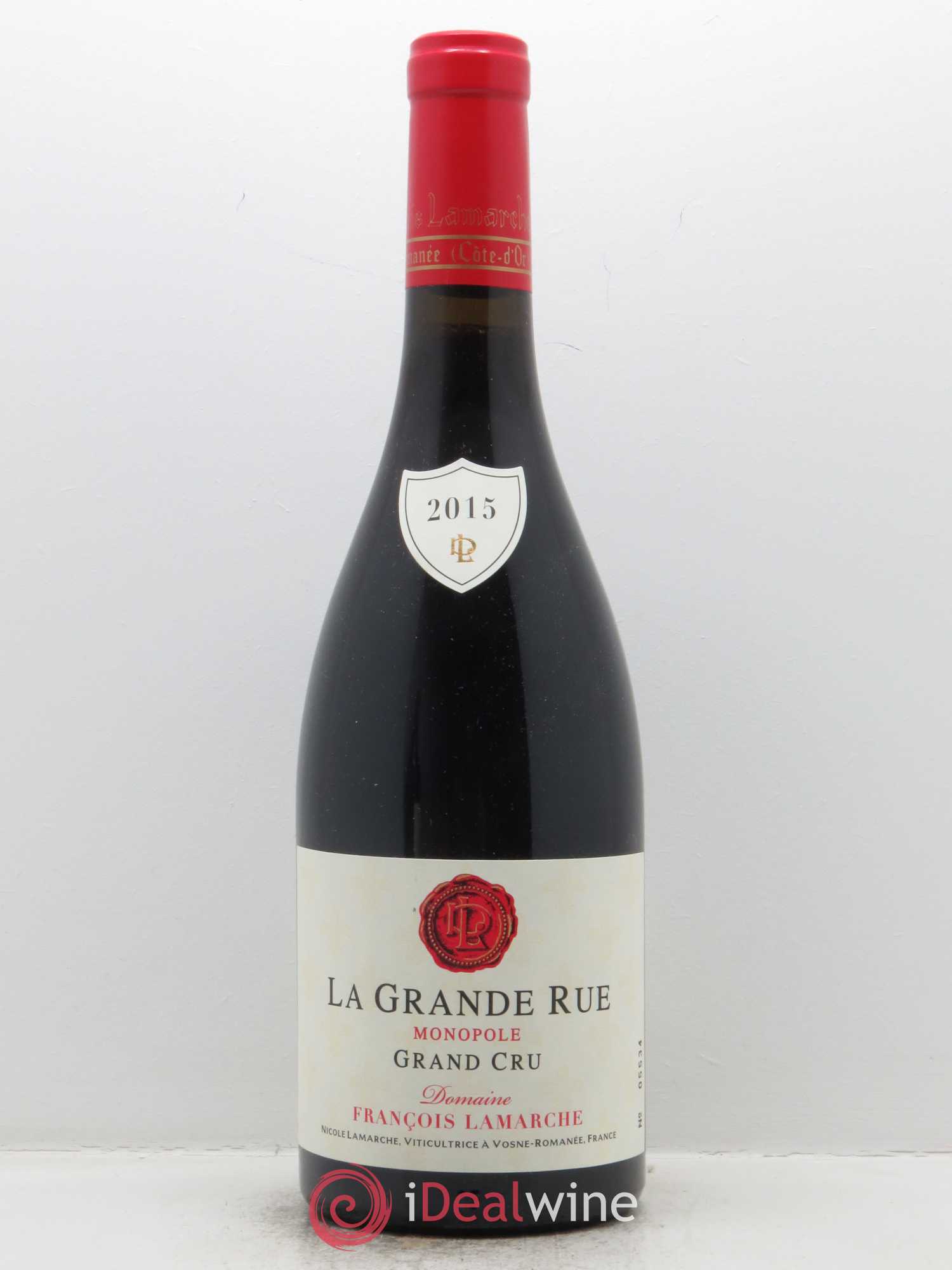 La Grande Rue Grand Cru Lamarche (Domaine) 2015 - Lot de 1 bouteille - 0