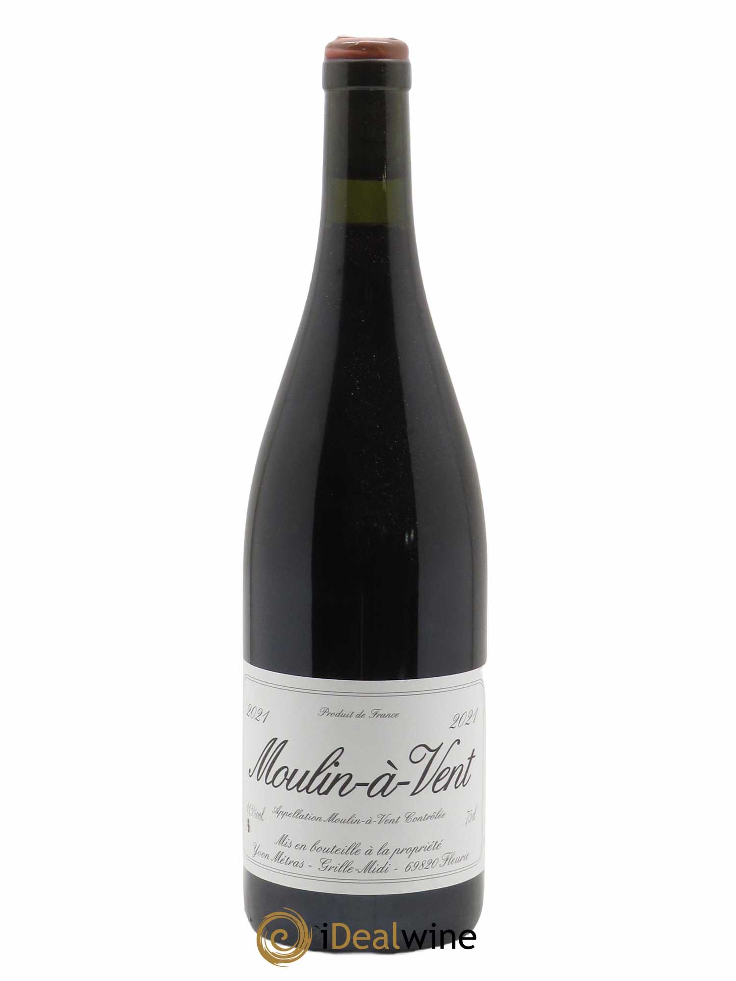 Moulin-à-Vent Yvon Métras 2021 - Lot de 1 bouteille - 0