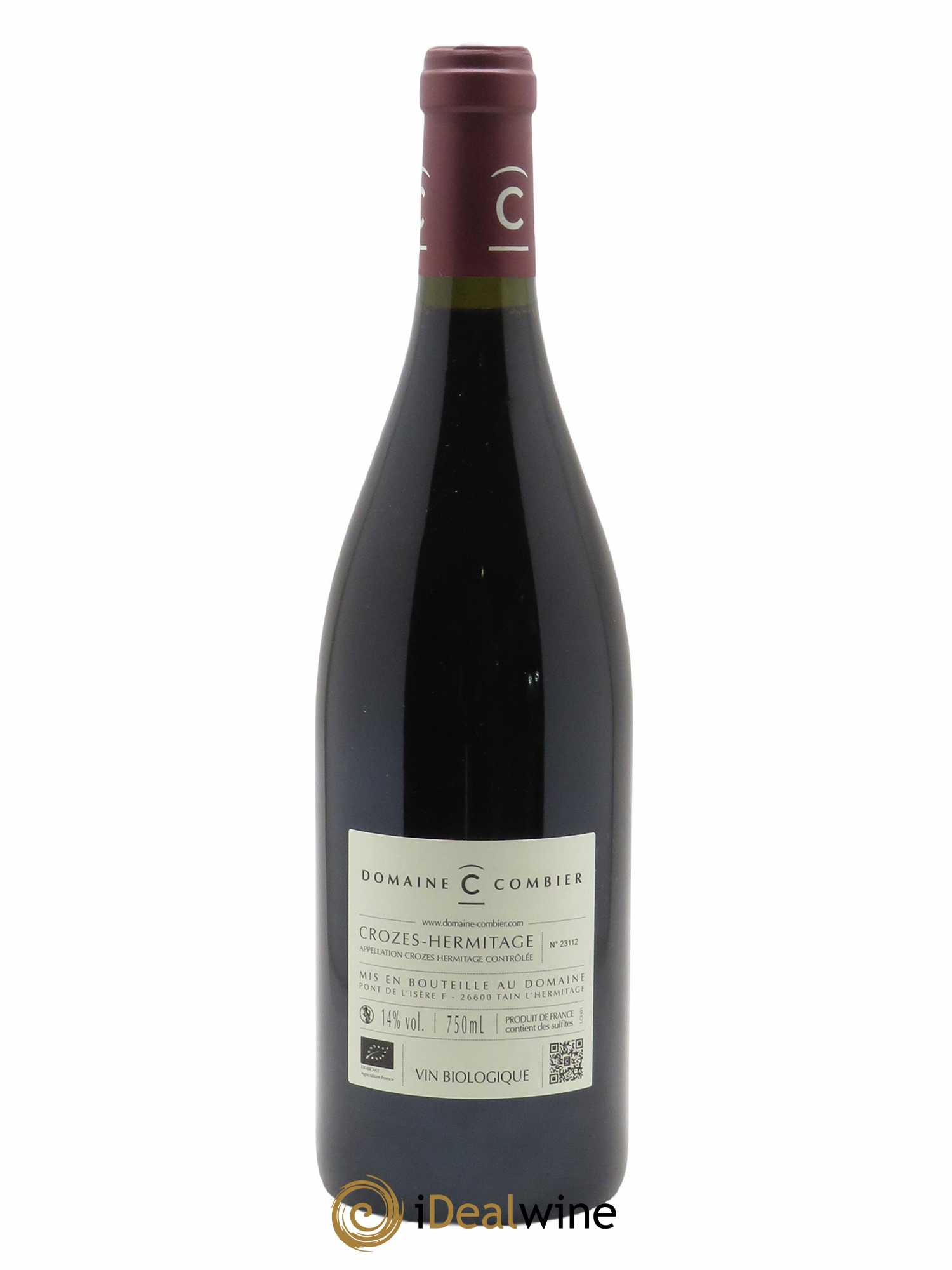 Crozes-Hermitage Clos des Grives Laurent Combier 2019 - Lot de 1 bouteille - 1