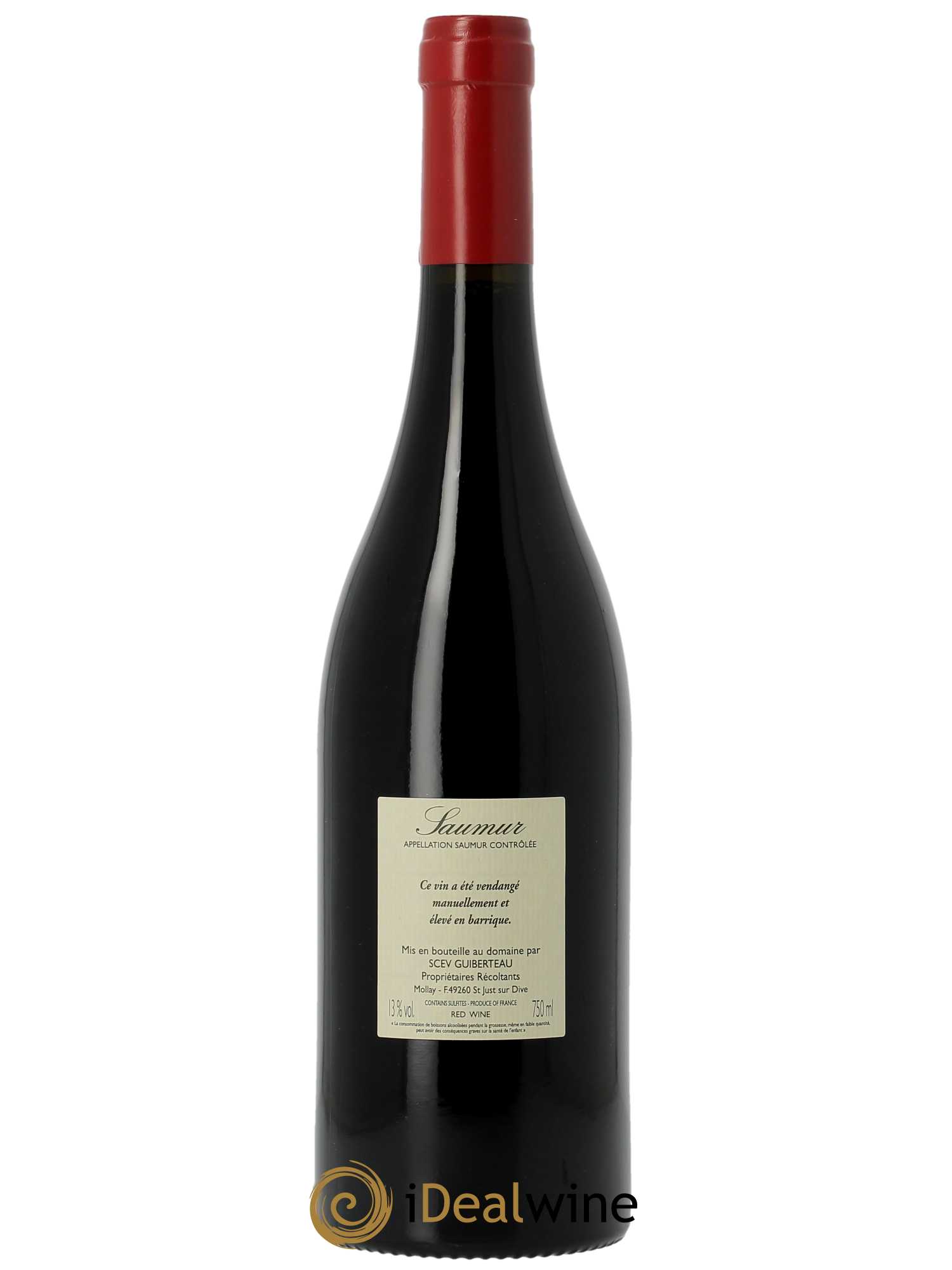 Saumur Les Chapaudaises Domaine Guiberteau 2020 - Lot of 1 bottle - 1