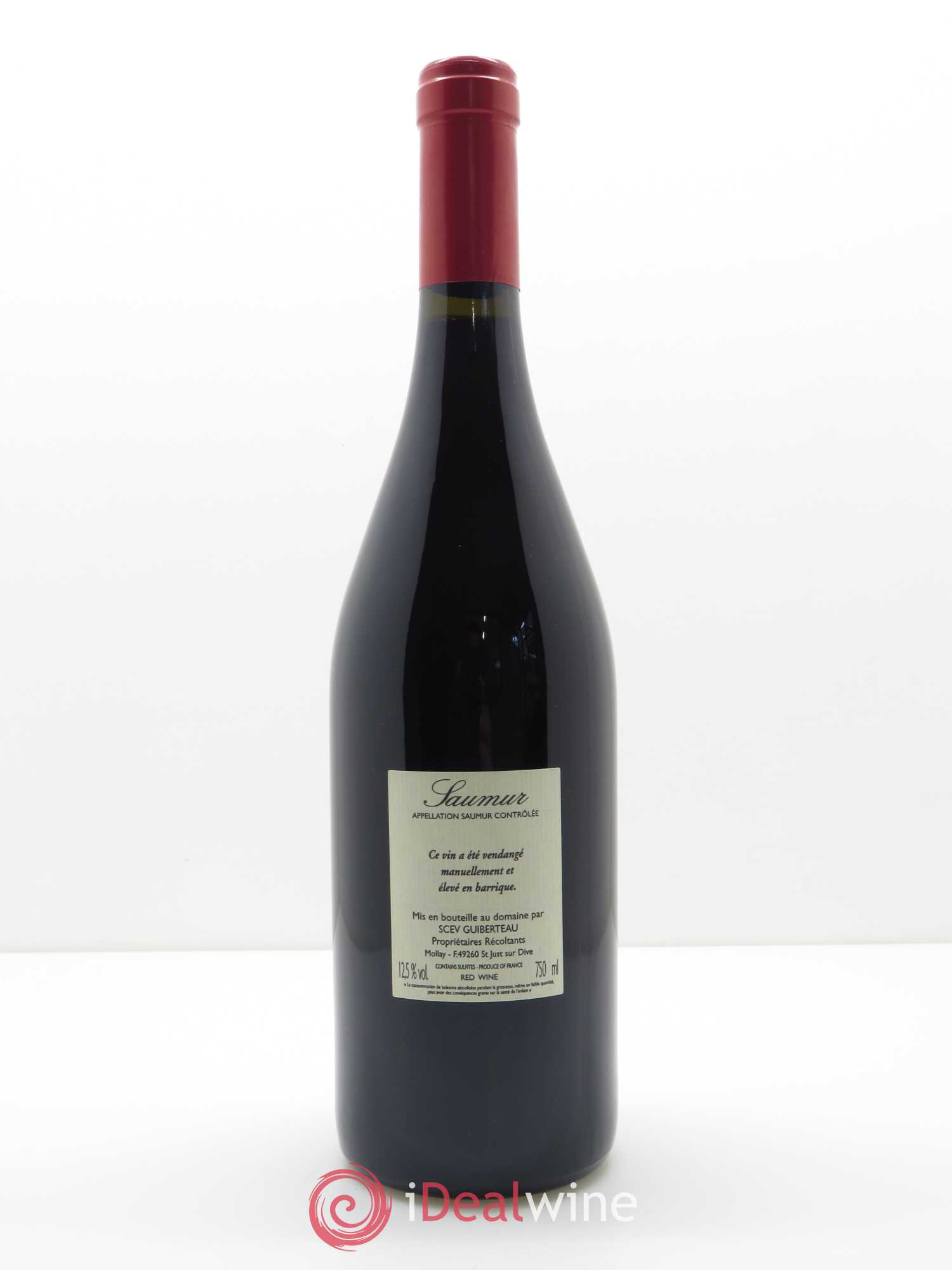 Saumur Les Arboises Domaine Guiberteau 2015 - Lot de 1 bouteille - 1