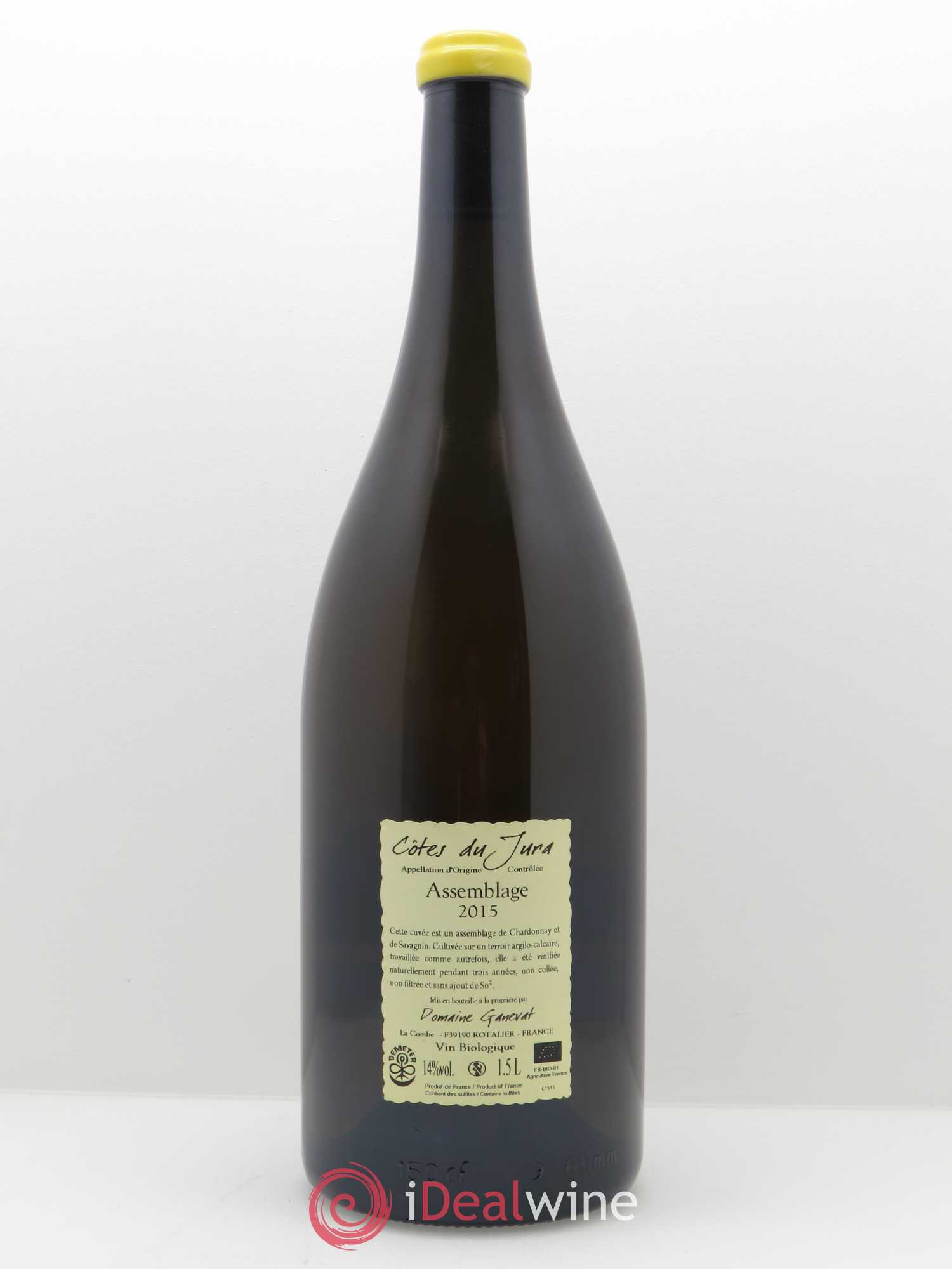 Côtes du Jura Cuvée Orégane Jean-François Ganevat (Domaine) 2015 - Lot de 1 magnum - 1