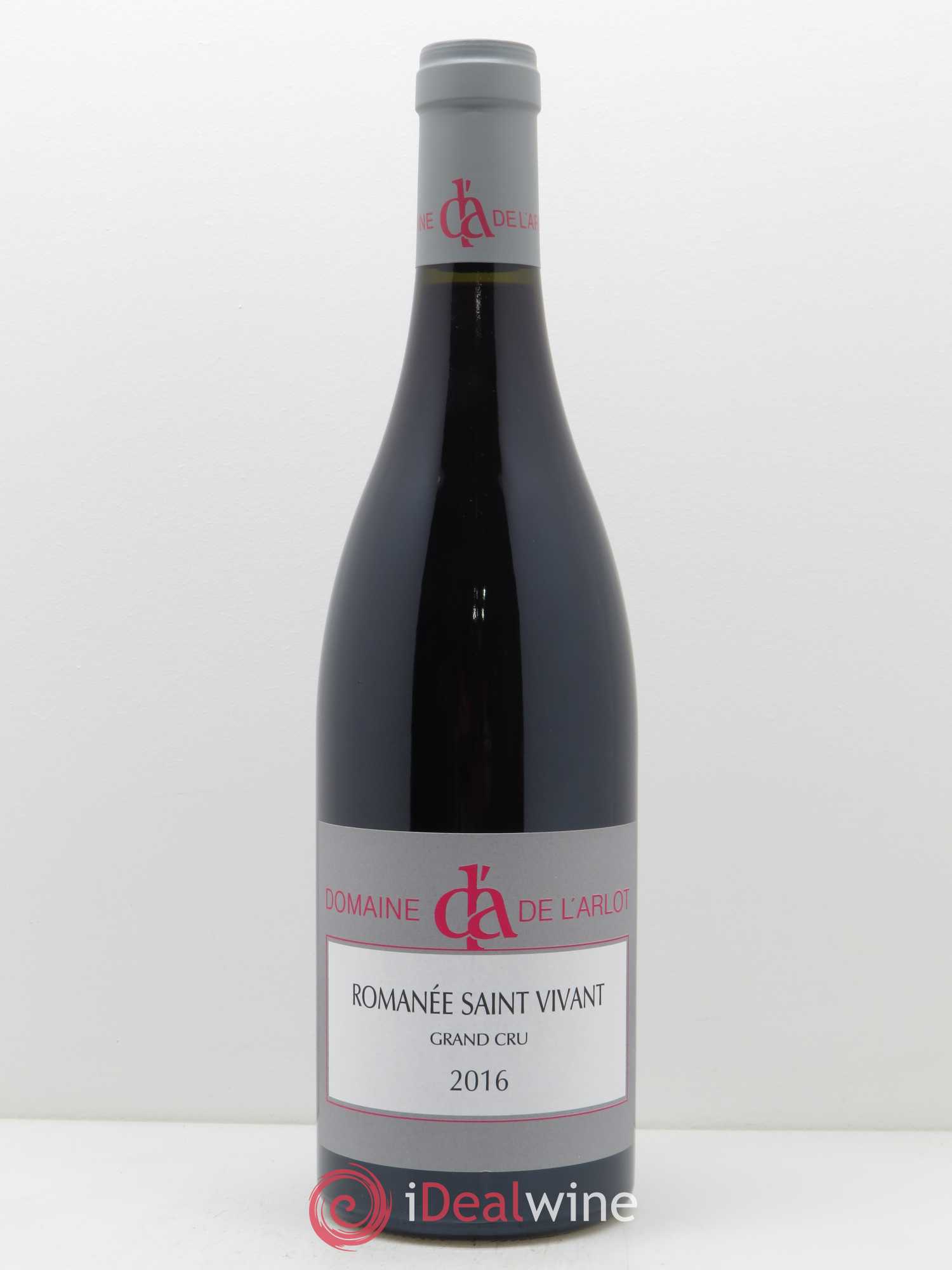 Romanée-Saint-Vivant Grand Cru Domaine de l'Arlot 2016 - Lot de 1 bouteille - 0