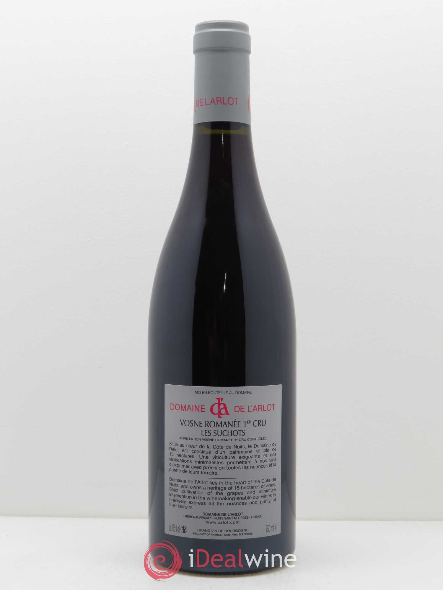 Vosne-Romanée 1er Cru Les Suchots Domaine de l'Arlot 2016 - Lot de 1 bouteille - 1