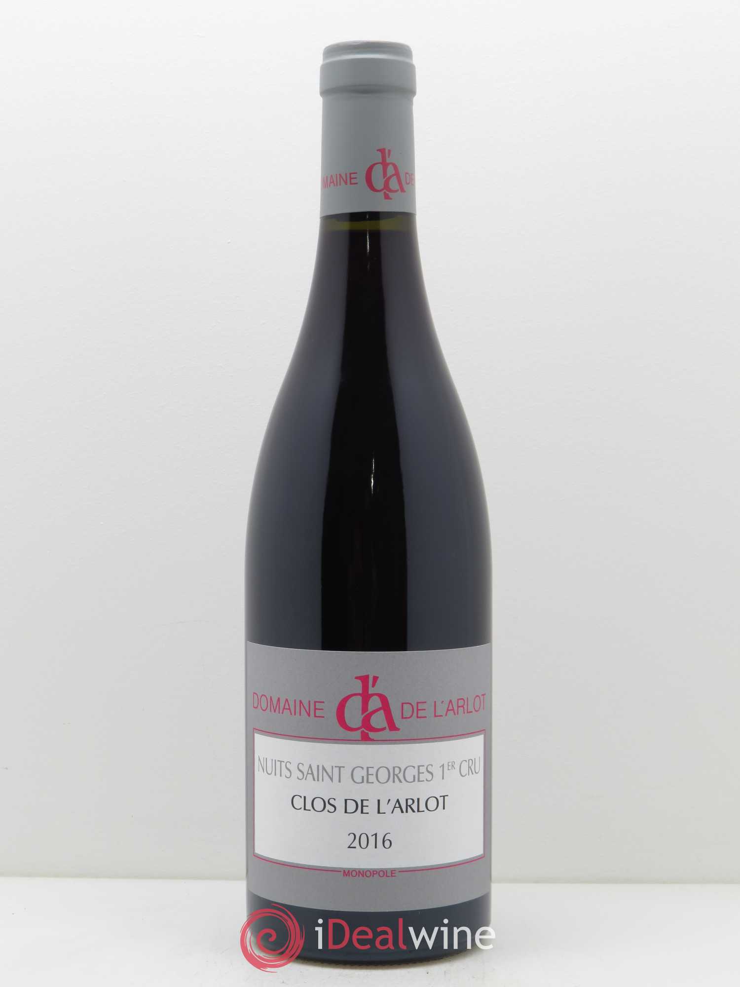 Nuits-Saint-Georges 1er Cru Clos de l'Arlot Domaine de l'Arlot 2016 - Lot de 1 bouteille - 0