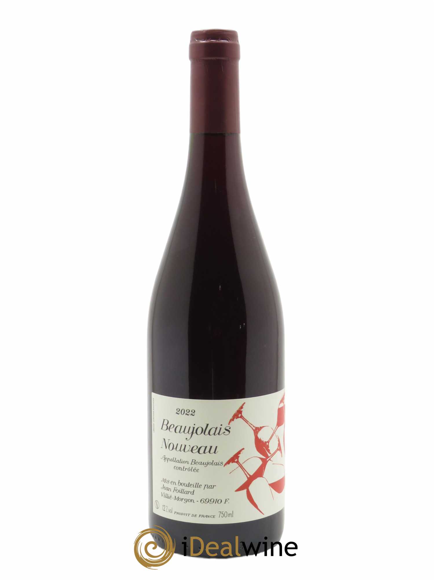 Beaujolais Nouveau Jean Foillard 2022 - Lot of 1 bottle - 0