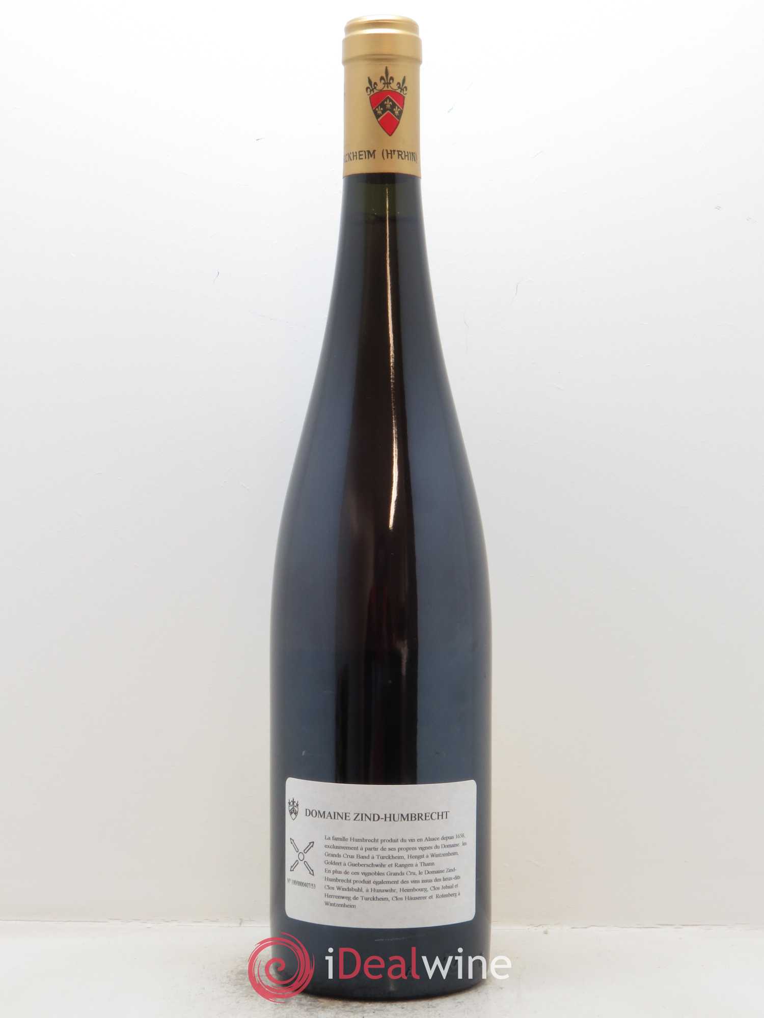 Alsace Pinot Gris Sélection de Grains Nobles Grand Cru Rangen de Thann Clos Saint-Urbain Zind-Humbrecht (Domaine) 2001 - Lotto di 1 bottiglia - 1