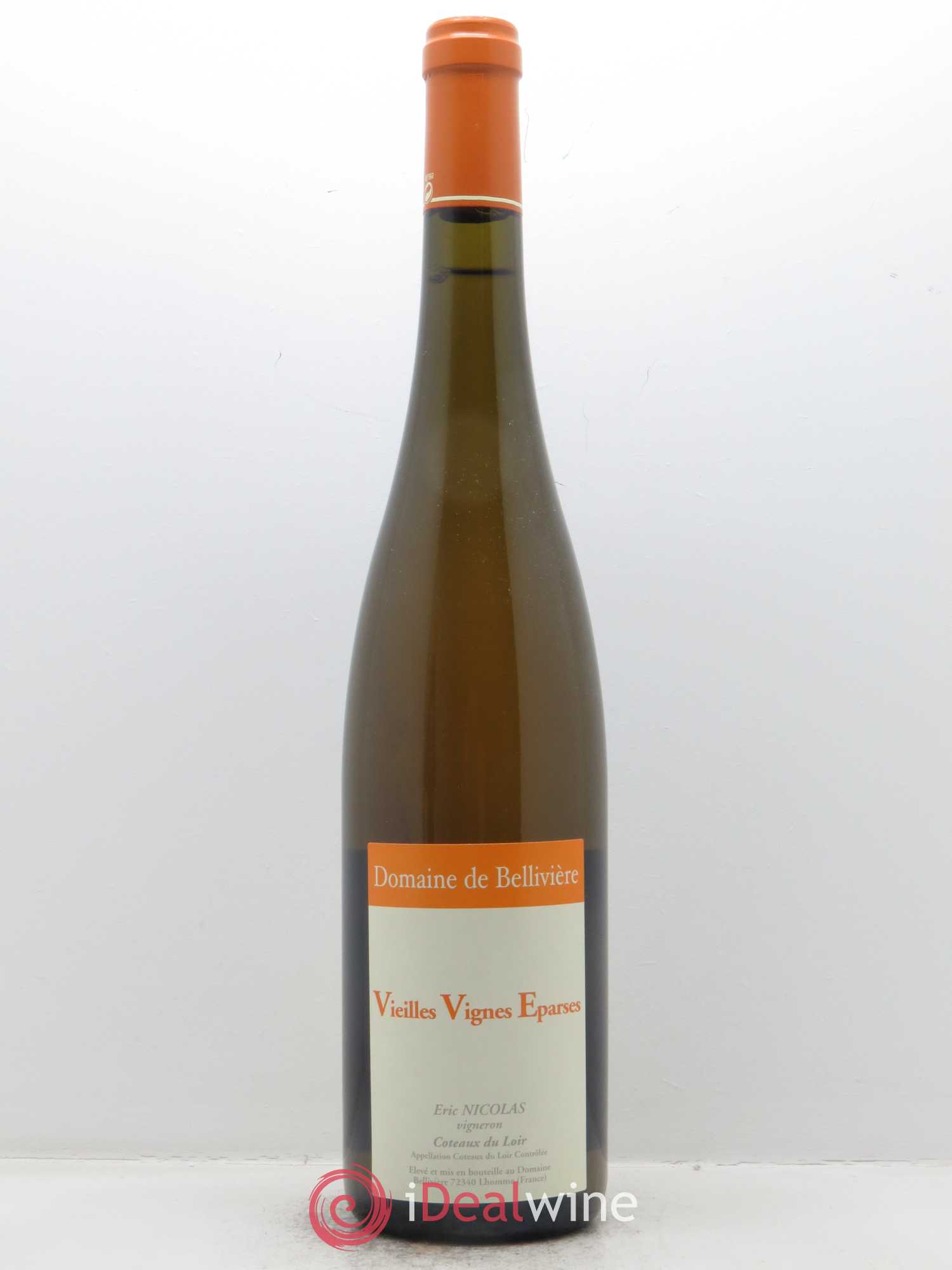 Coteaux du Loir Vieilles Vignes Eparses Domaine de Bellivière 2007 - Lot de 1 bouteille - 0