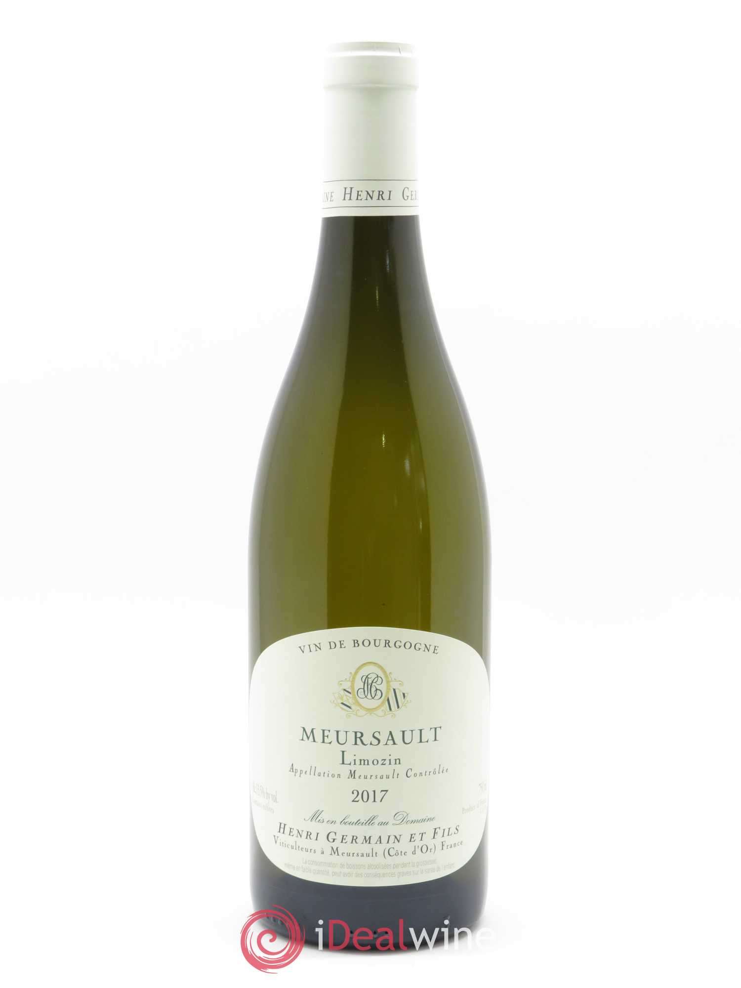 Meursault Limozin Henri Germain 2017 - Lot de 1 bouteille - 0