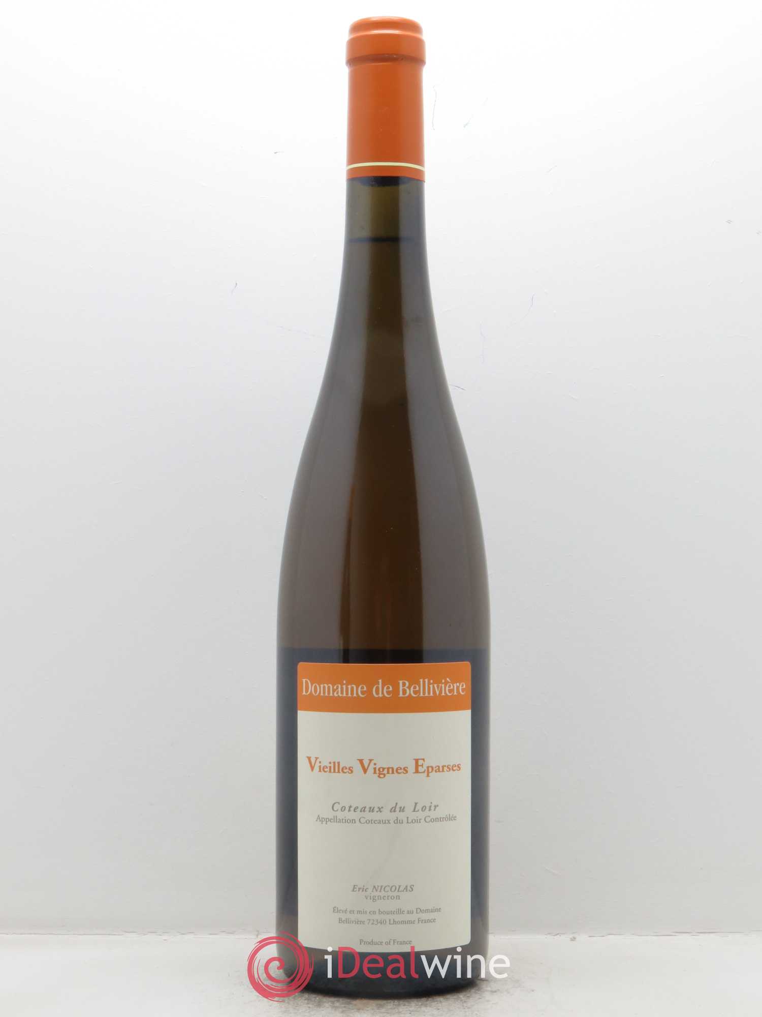 Coteaux du Loir Vieilles Vignes Eparses Domaine de Bellivière 2013 - Lot de 1 bouteille - 0