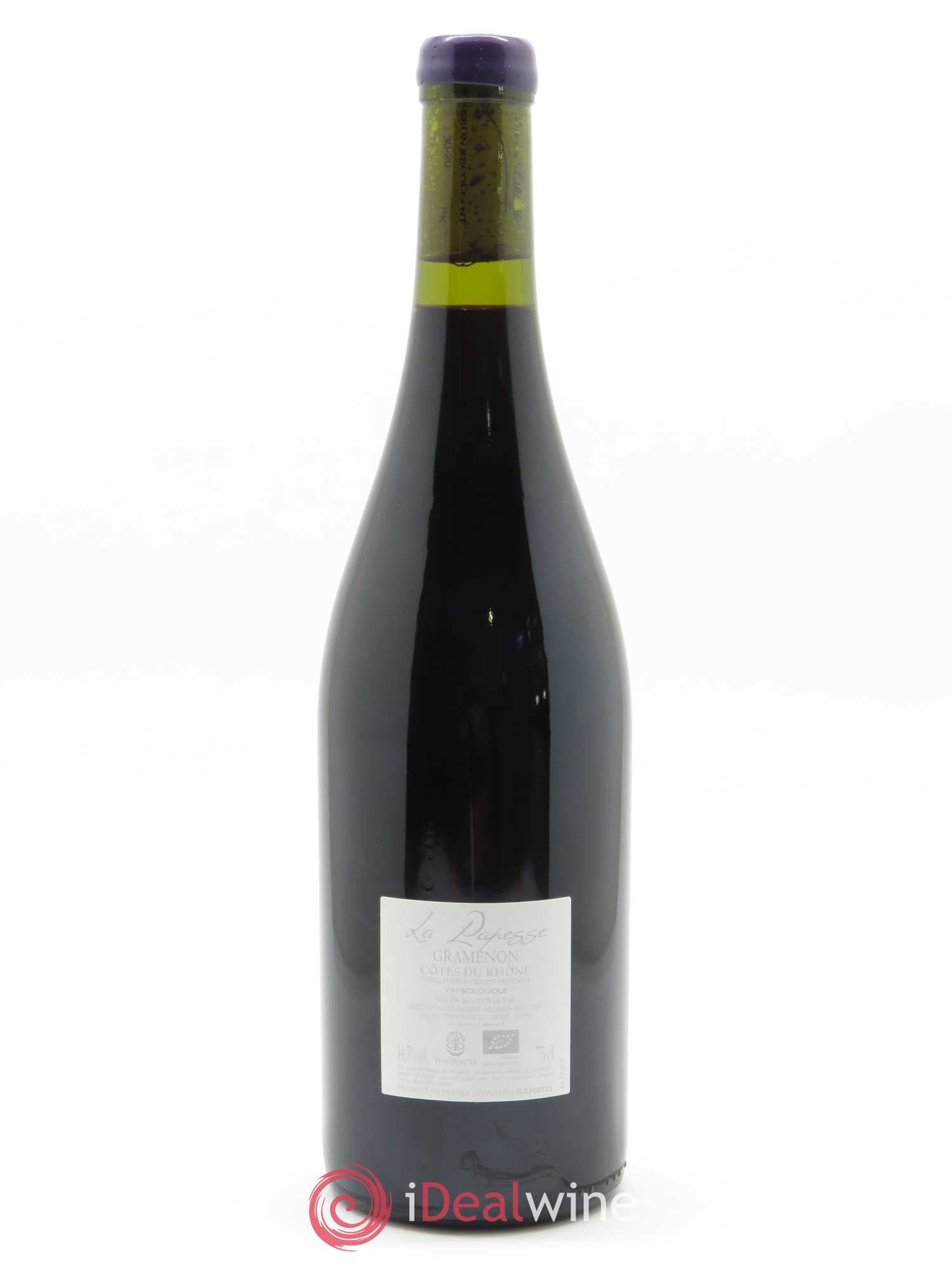 Vinsobres La Papesse Gramenon (Domaine) 2019 - Lot de 1 bouteille - 1