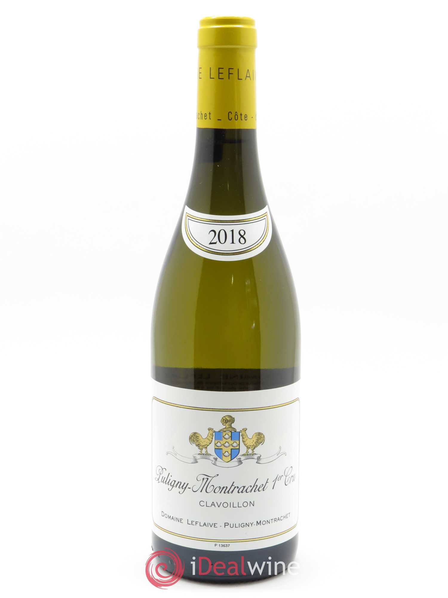 Puligny-Montrachet 1er Cru Clavoillon Leflaive (Domaine) 2018 - Lot de 1 bouteille - 0