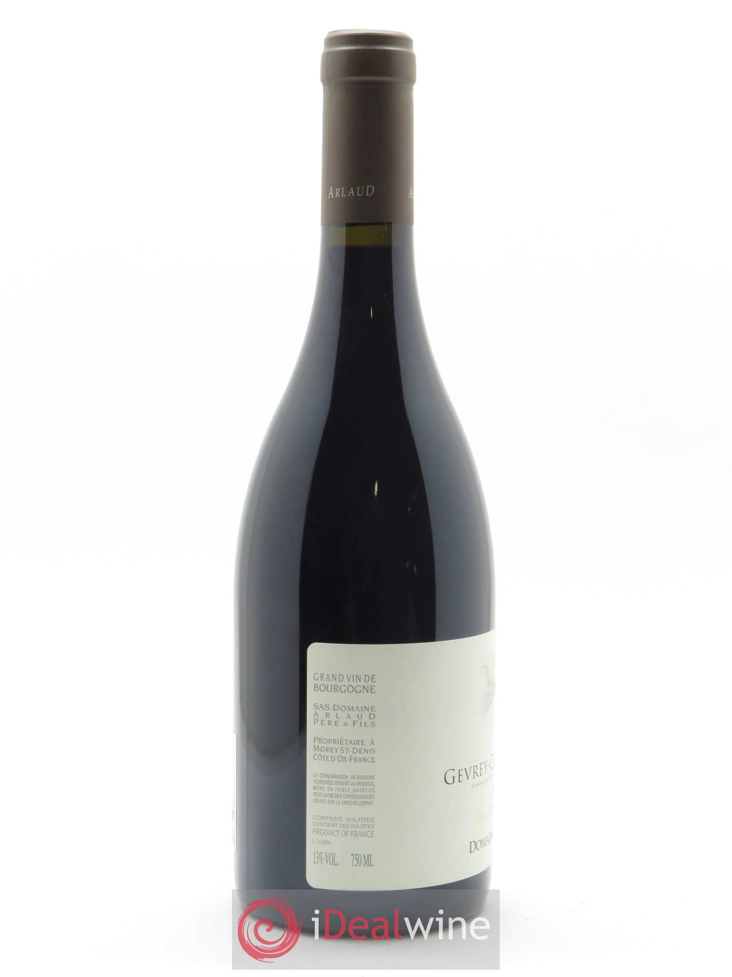 Gevrey-Chambertin Arlaud 2016 - Lot de 1 bouteille - 1