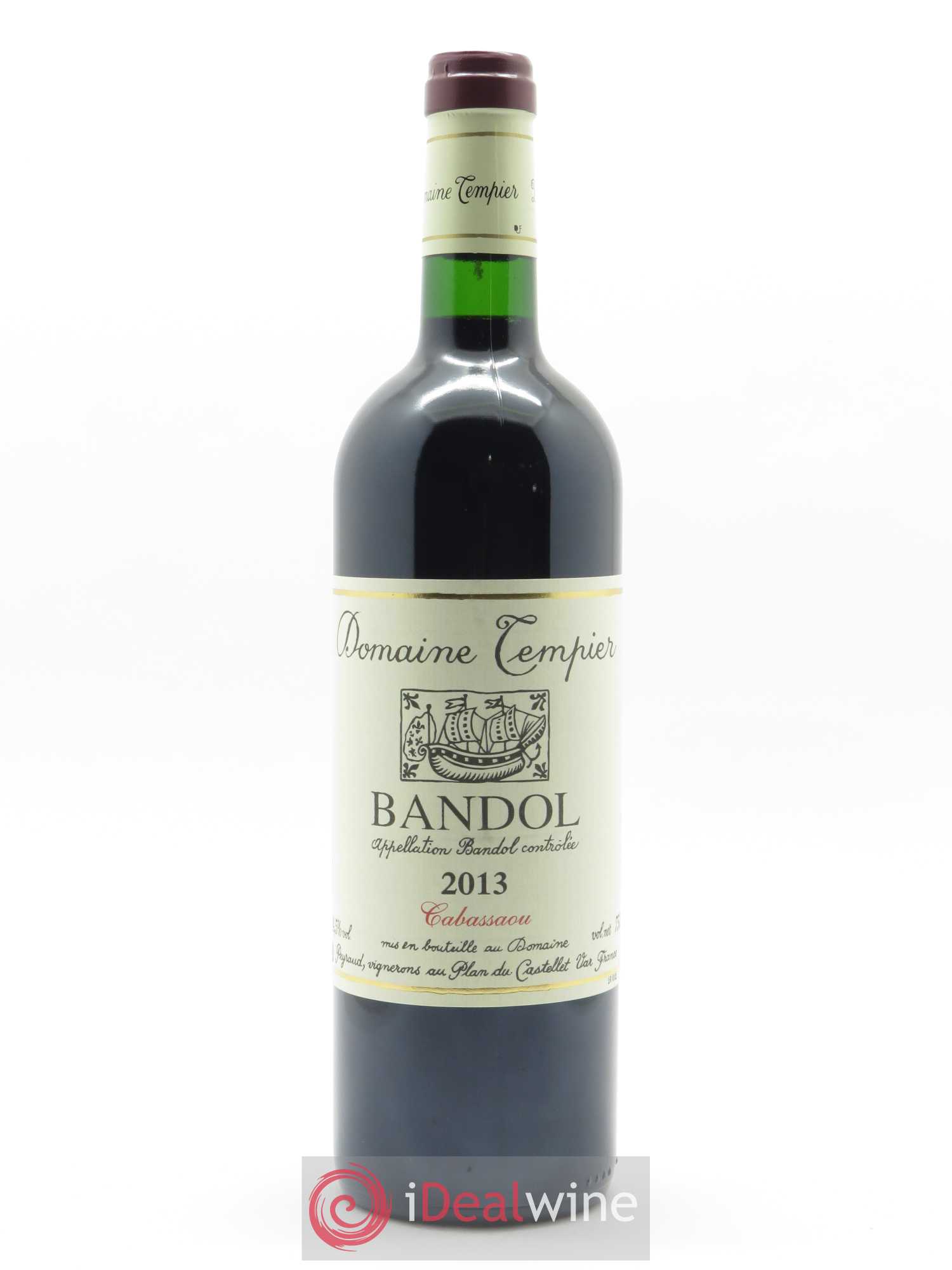 Bandol Domaine Tempier Cuvée Cabassaou Famille Peyraud 2013 - Lot de 1 bouteille - 0