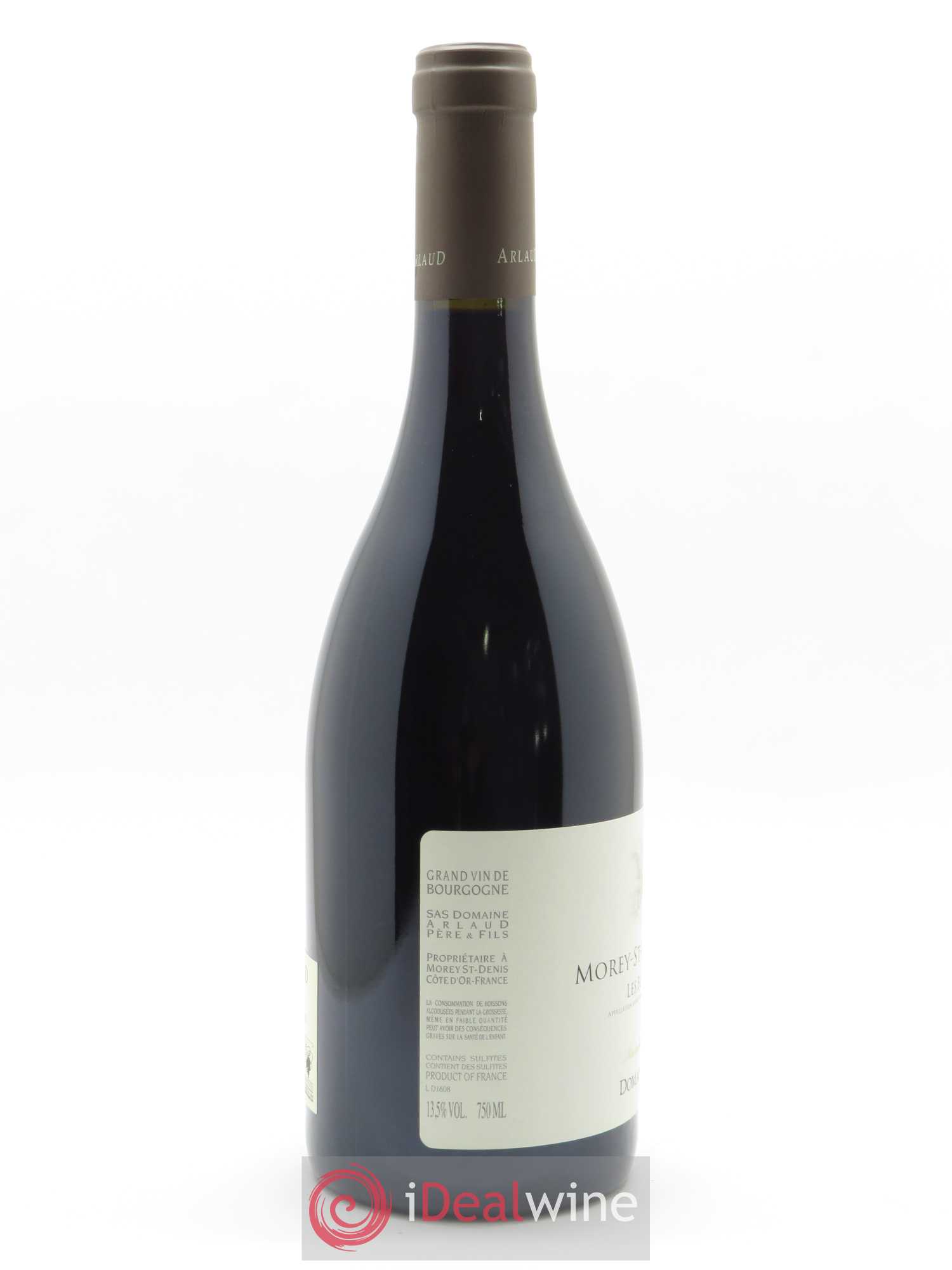 Morey-Saint-Denis 1er Cru Les Blanchards Arlaud 2016 - Lot de 1 bouteille - 1
