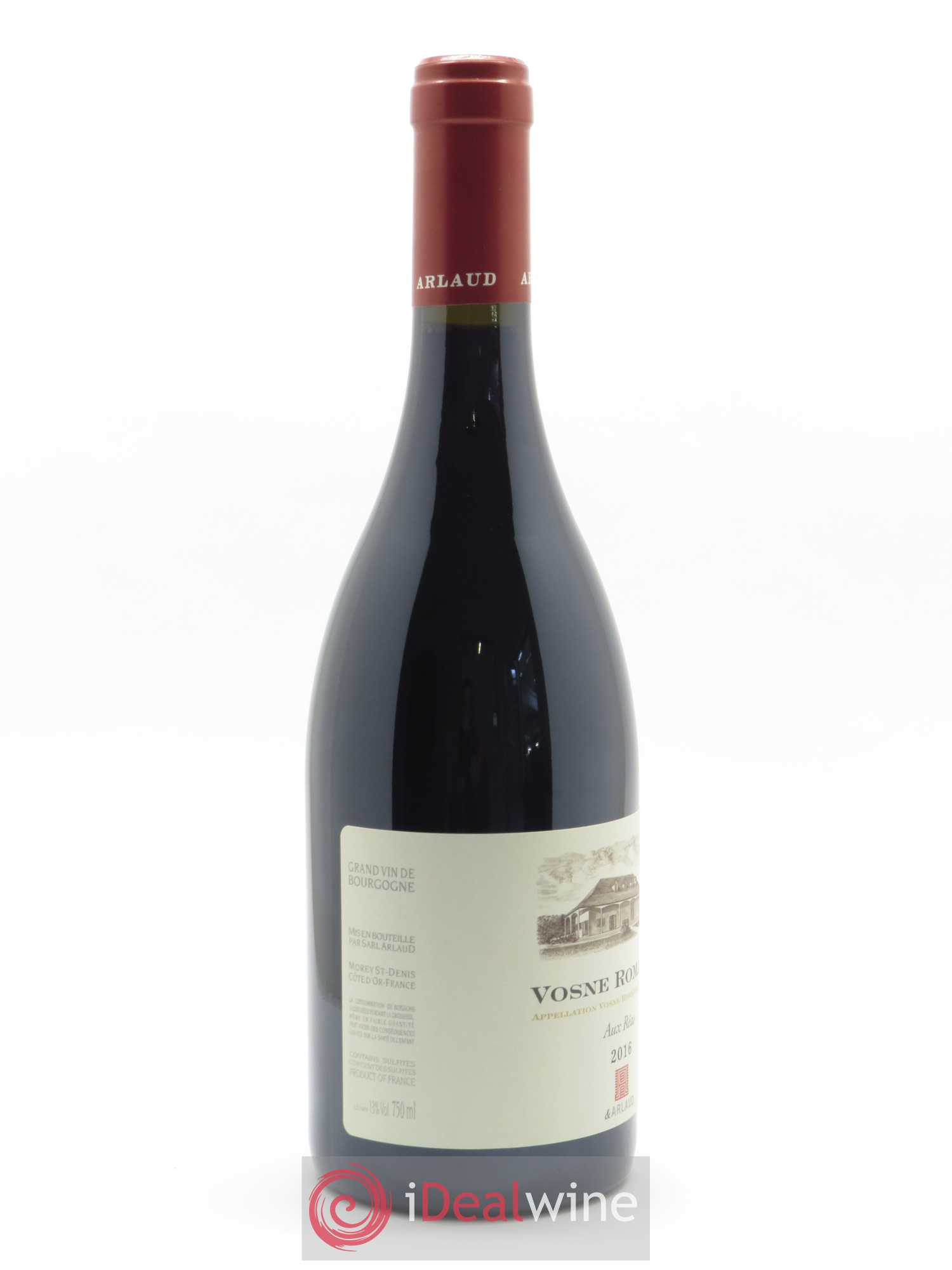 Vosne-Romanée Aux Réas Cyprien Arlaud (anciennement A & Arlaud) 2016 - Lot de 1 bouteille - 1