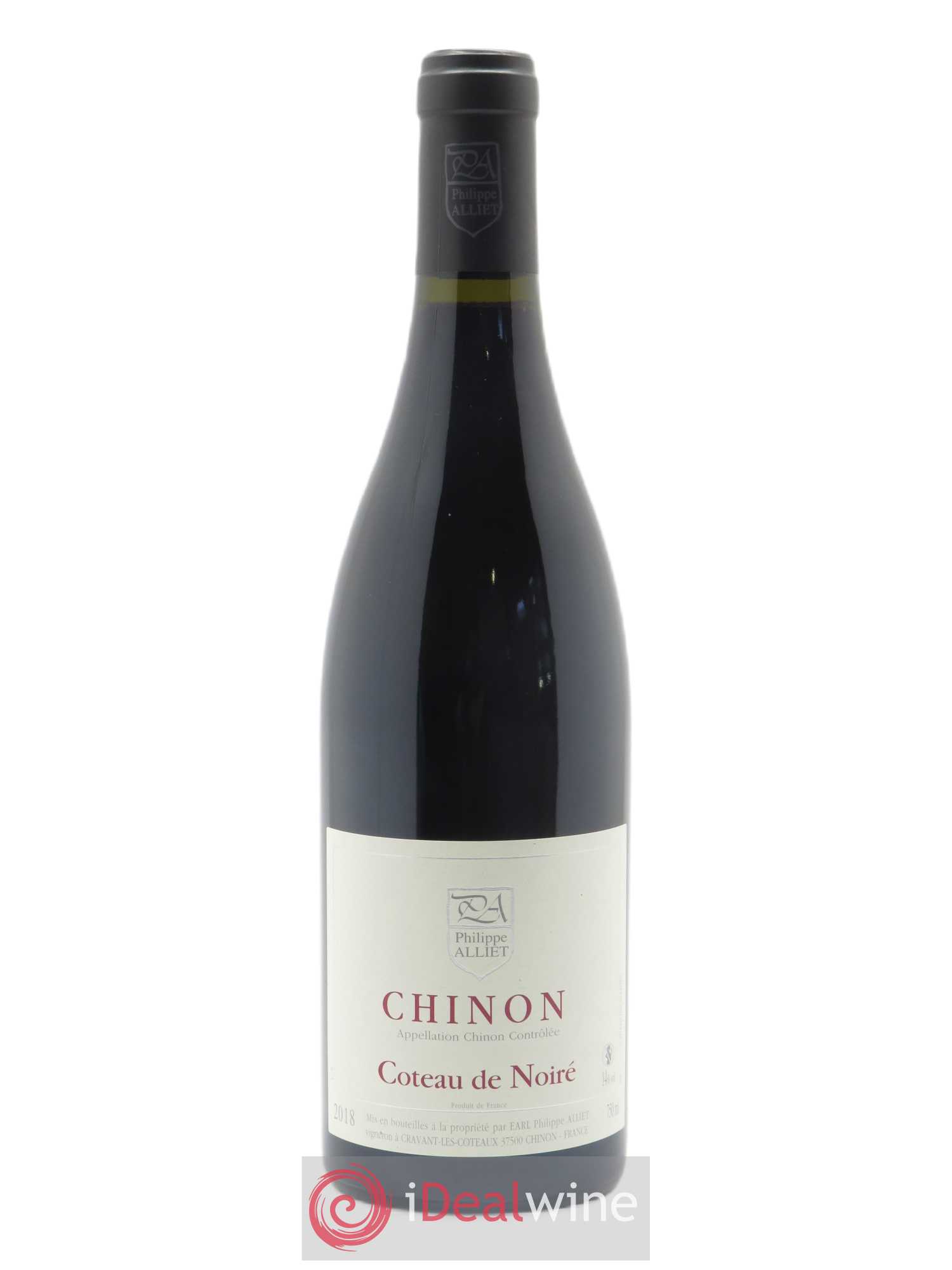 Chinon Coteau de Noiré Philippe Alliet 2018 - Lot de 1 bouteille - 0