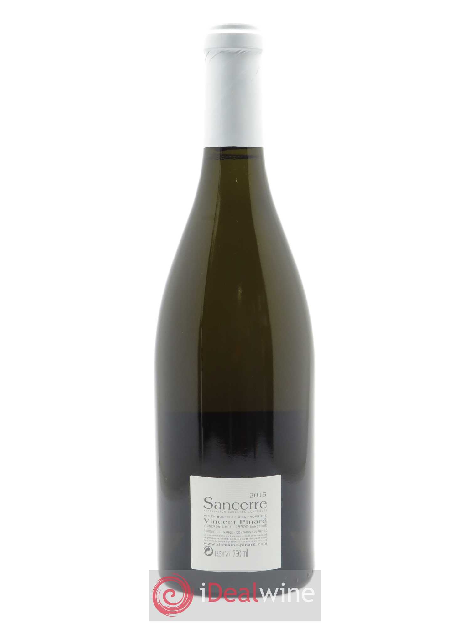 Sancerre Petit Chemarin Vincent Pinard 2015 - Lot de 1 bouteille - 1