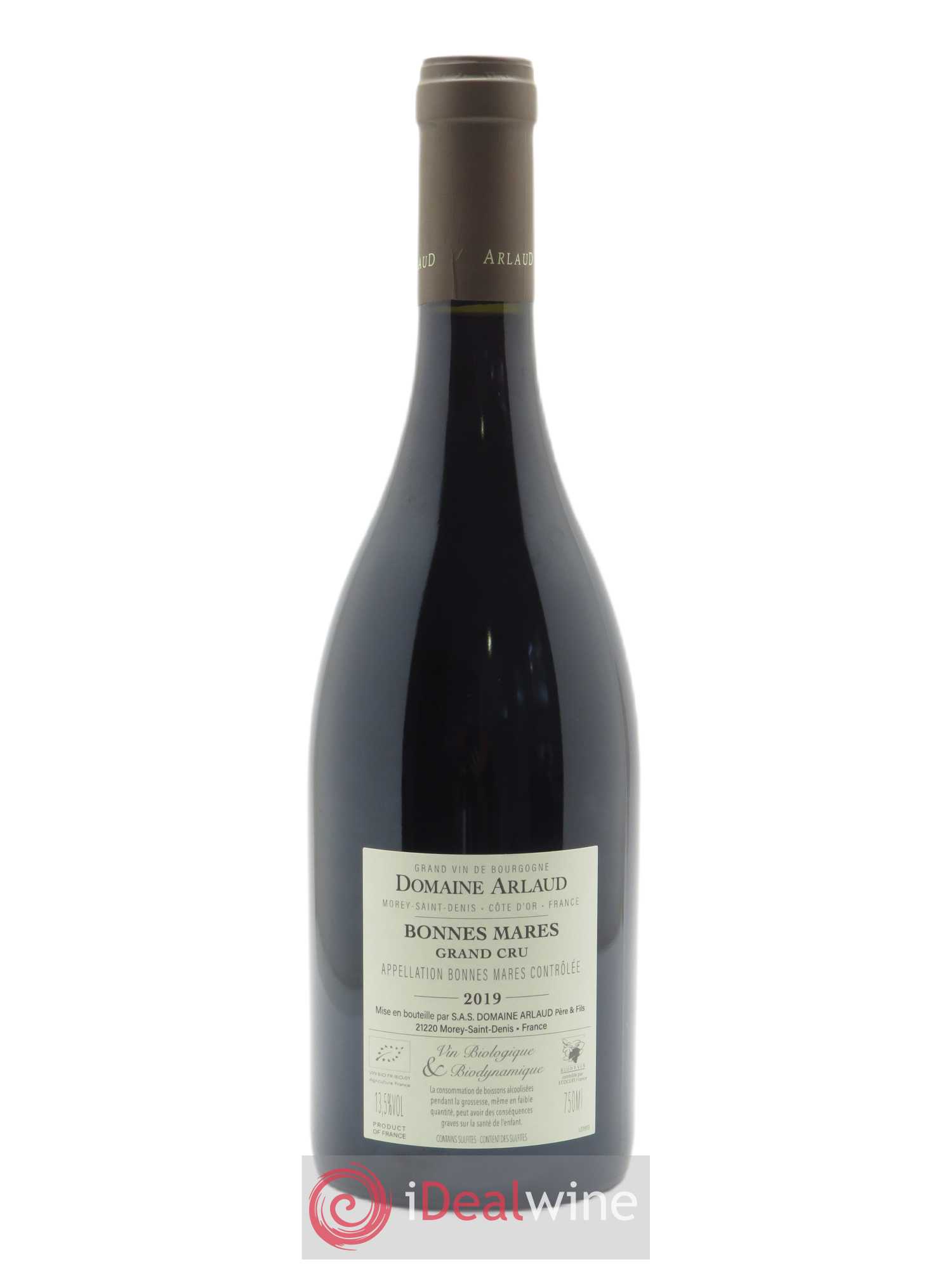 Bonnes-Mares Grand Cru Arlaud 2019 - Lot de 1 bouteille - 1