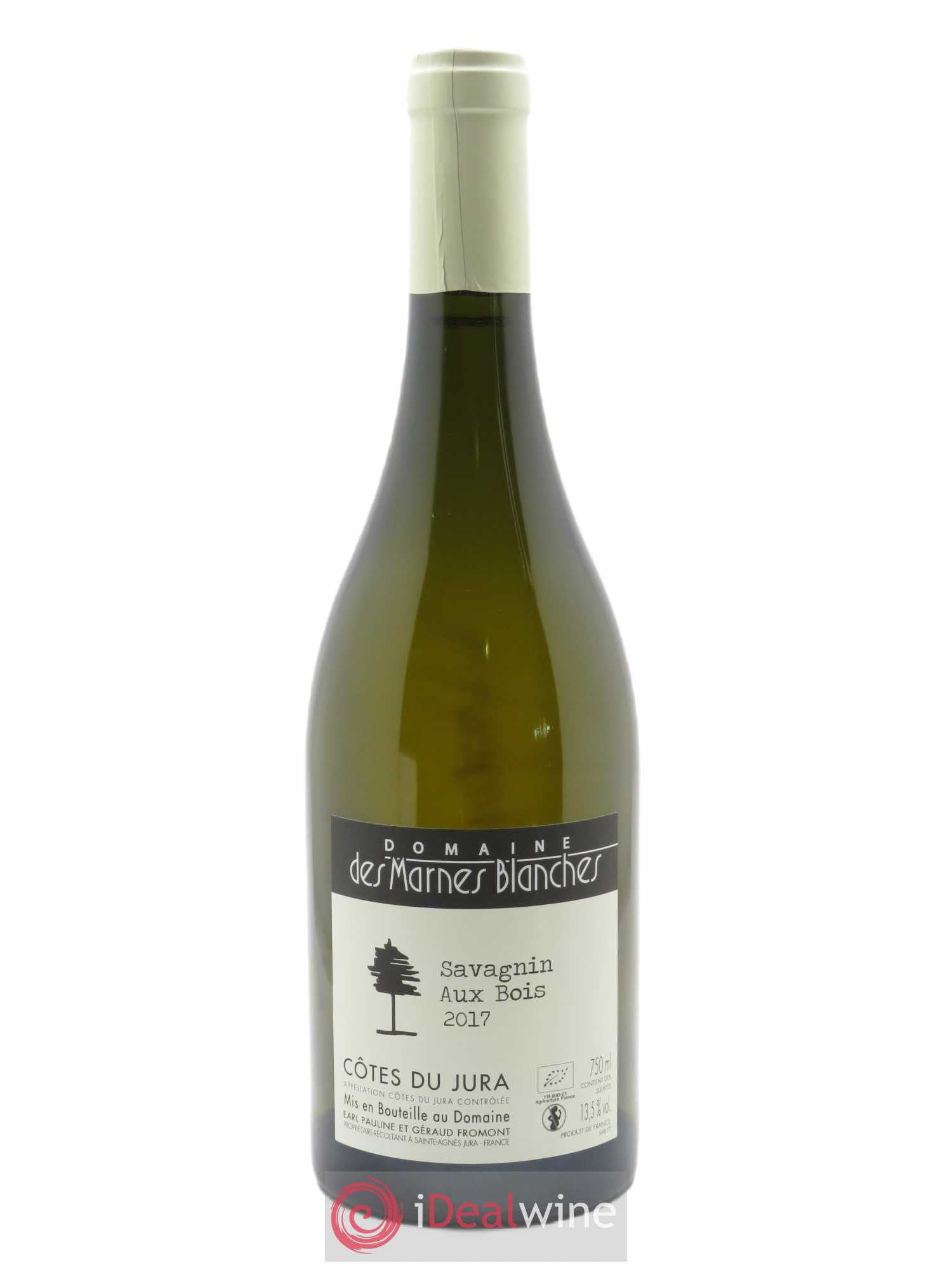 Côtes du Jura Aux Bois Savagnin Marnes Blanches (Domaine des) 2017 - Lot de 1 bouteille - 0