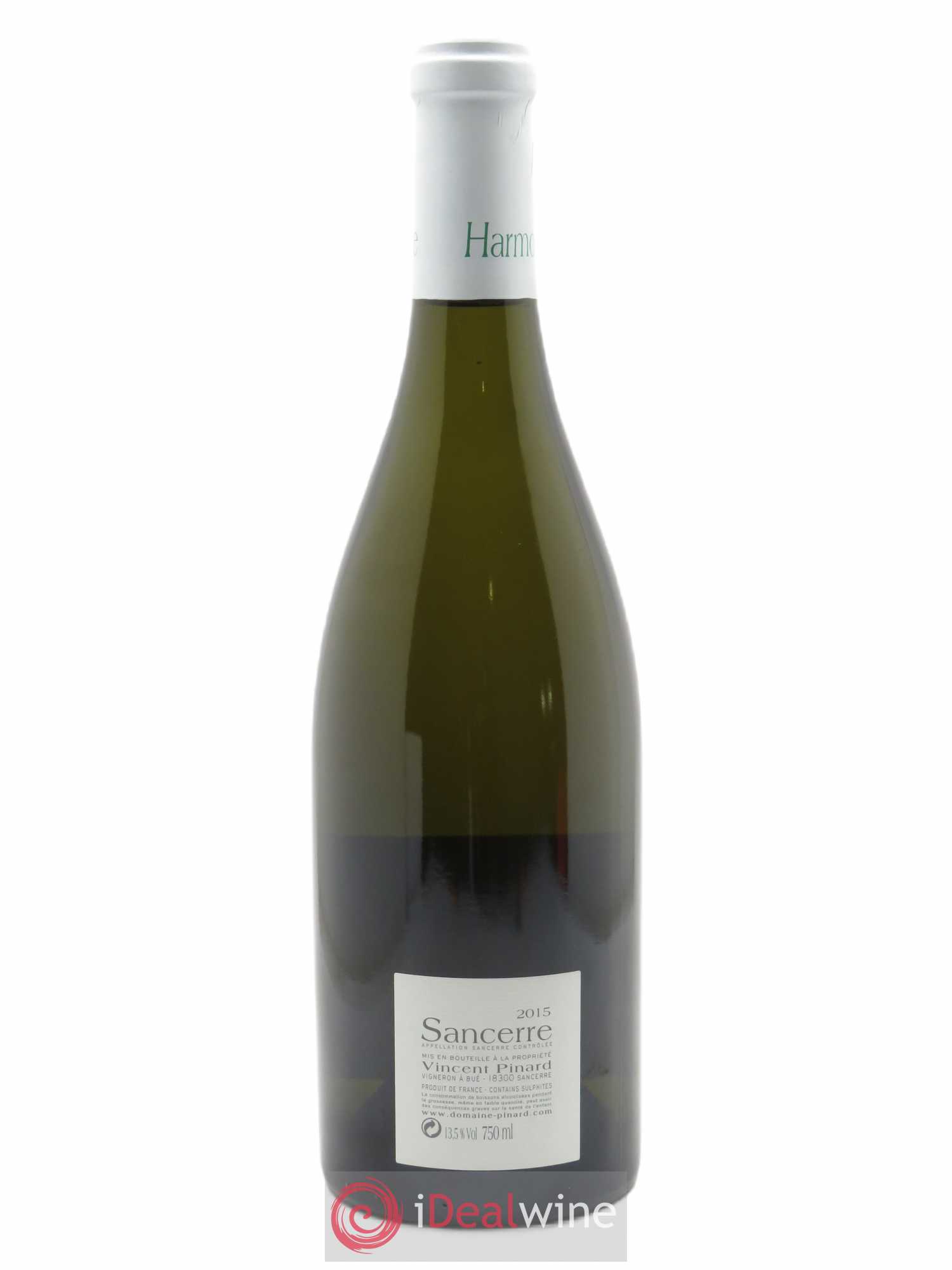 Sancerre Harmonie Vincent Pinard 2015 - Lot de 1 bouteille - 1