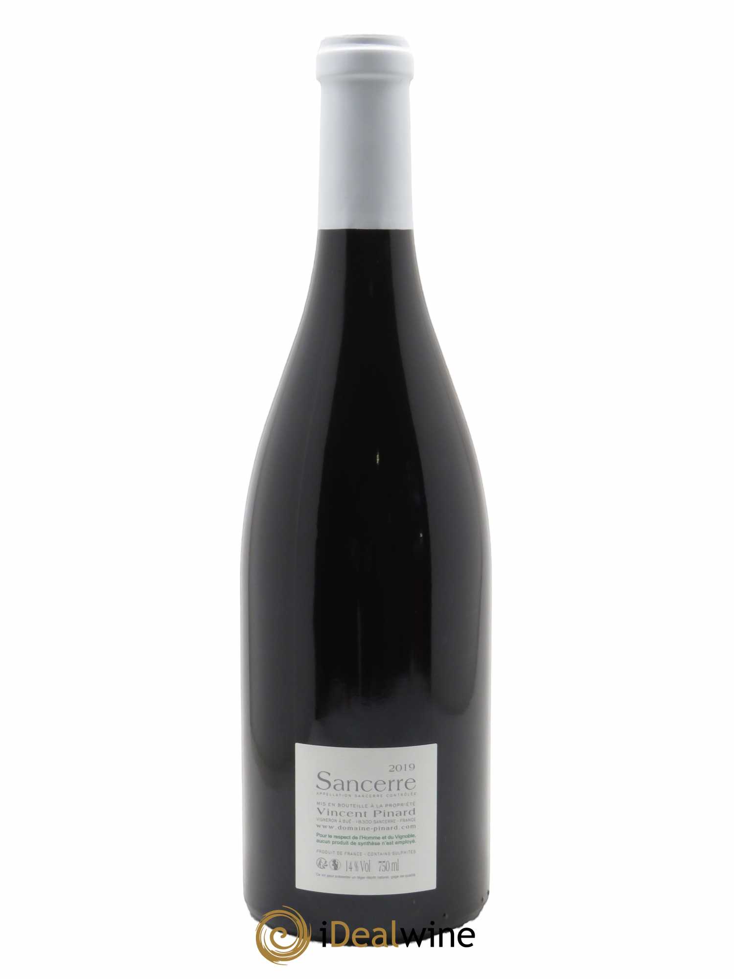 Sancerre Vendanges Entières Vincent Pinard 2019 - Lot de 1 bouteille - 1