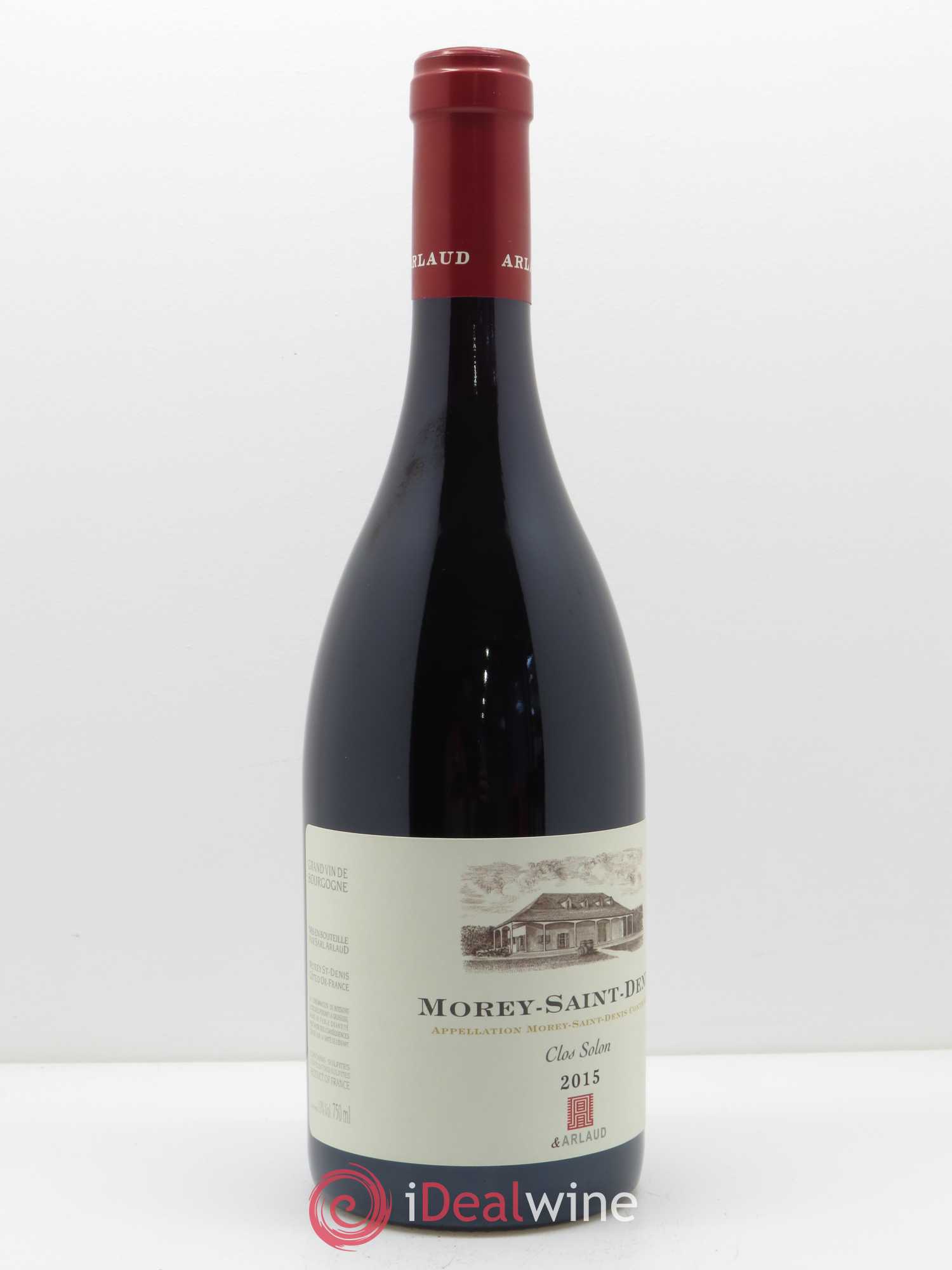 Morey-Saint-Denis Clos Solon Cyprien Arlaud (anciennement A & Arlaud) 2015 - Lot de 1 bouteille - 1