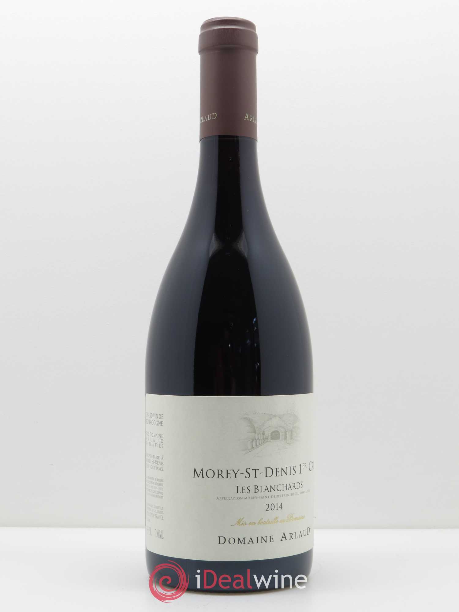 Morey-Saint-Denis 1er Cru Les Blanchards Arlaud 2014 - Lot de 1 bouteille - 1