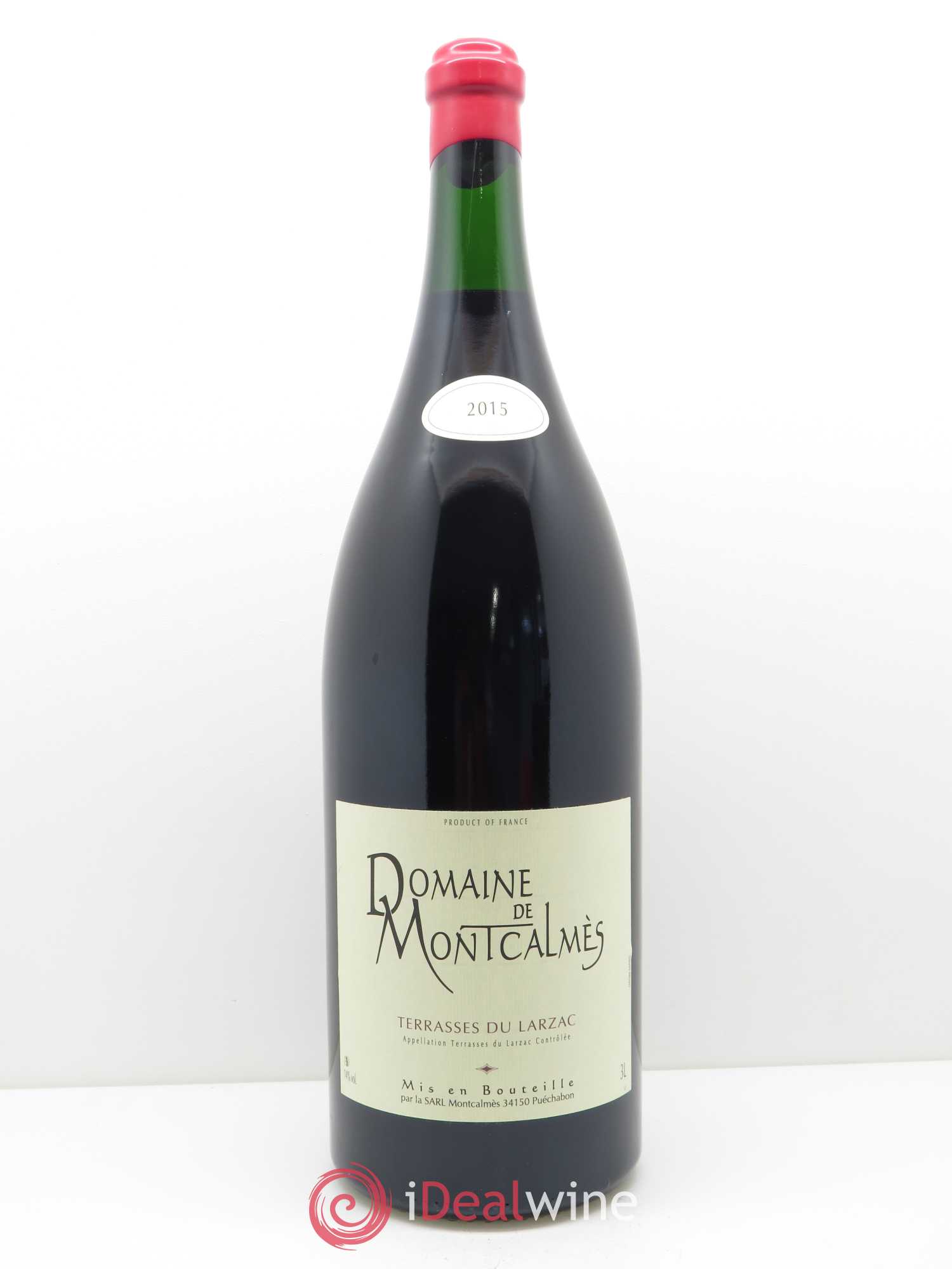 Terrasses du Larzac Domaine de Montcalmès Frédéric Pourtalié 2015 - Lot de 1 double magnum - 0