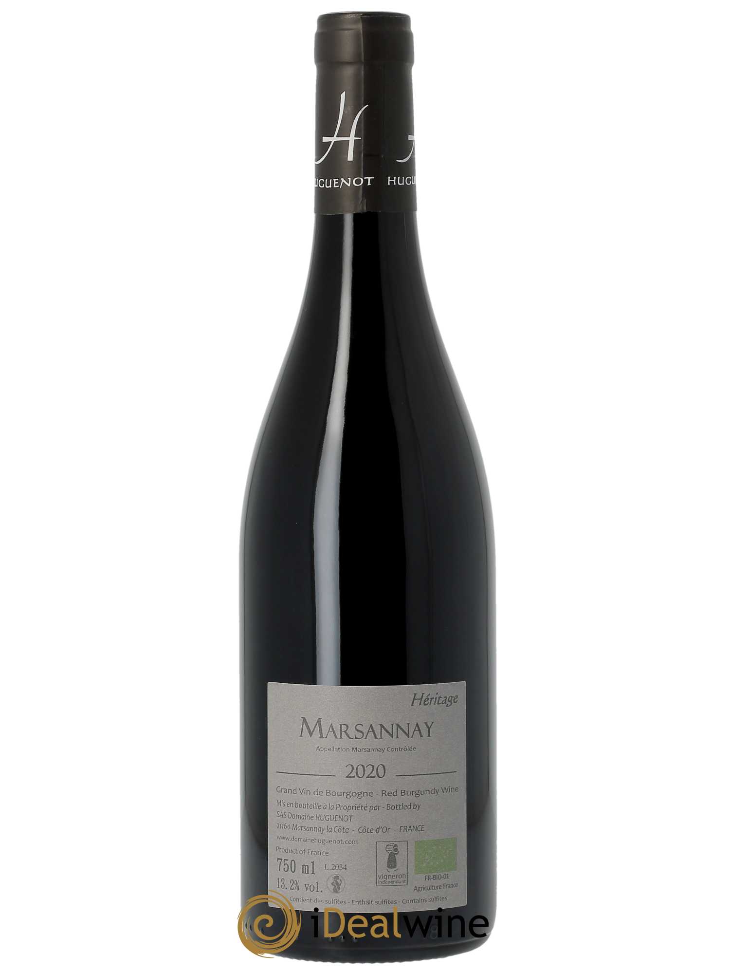 Marsannay Héritage Huguenot 2020 - Lot de 1 bouteille - 1