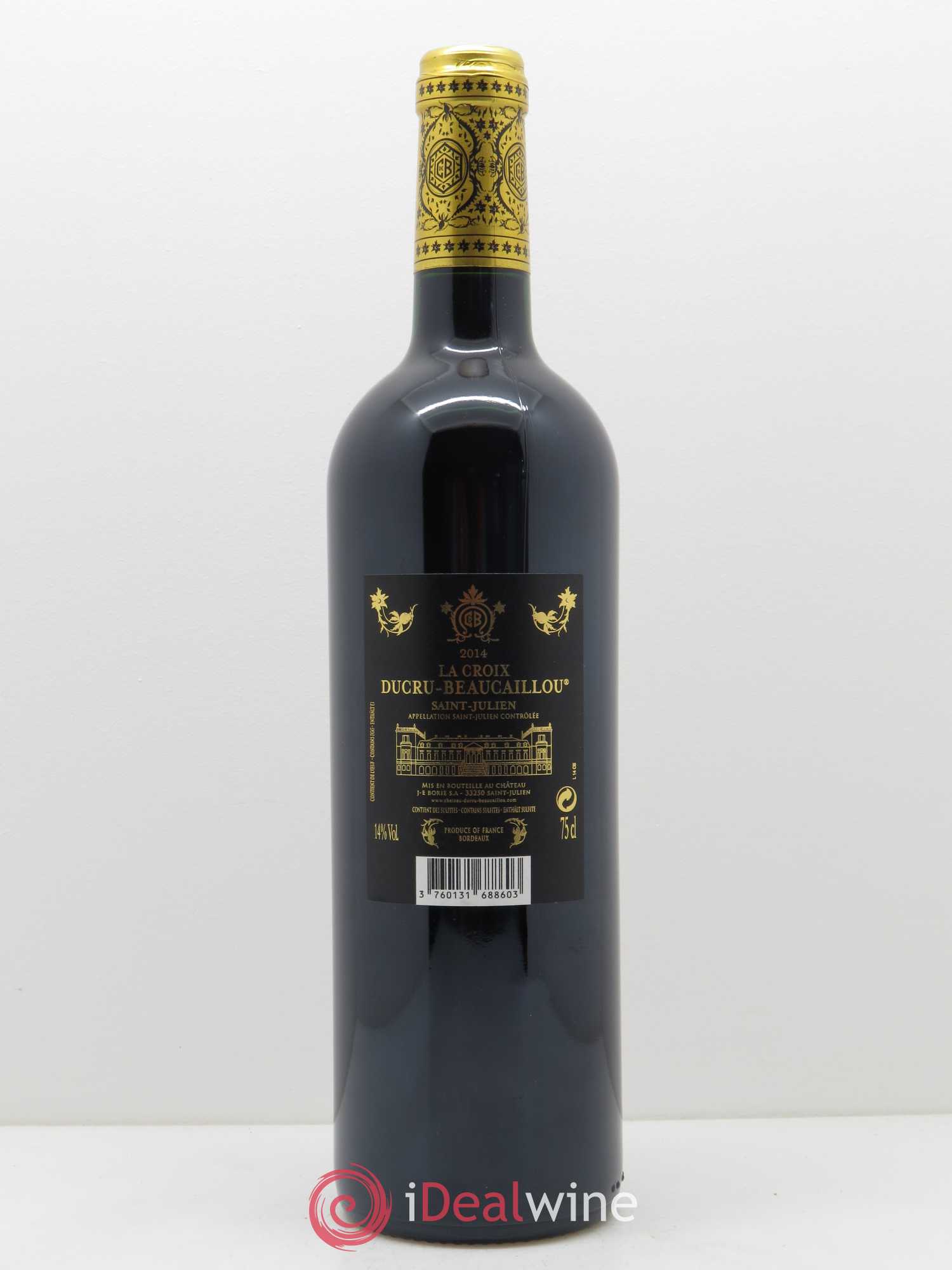 La Croix de Beaucaillou Second Vin 2014 - Lot de 1 bouteille - 1