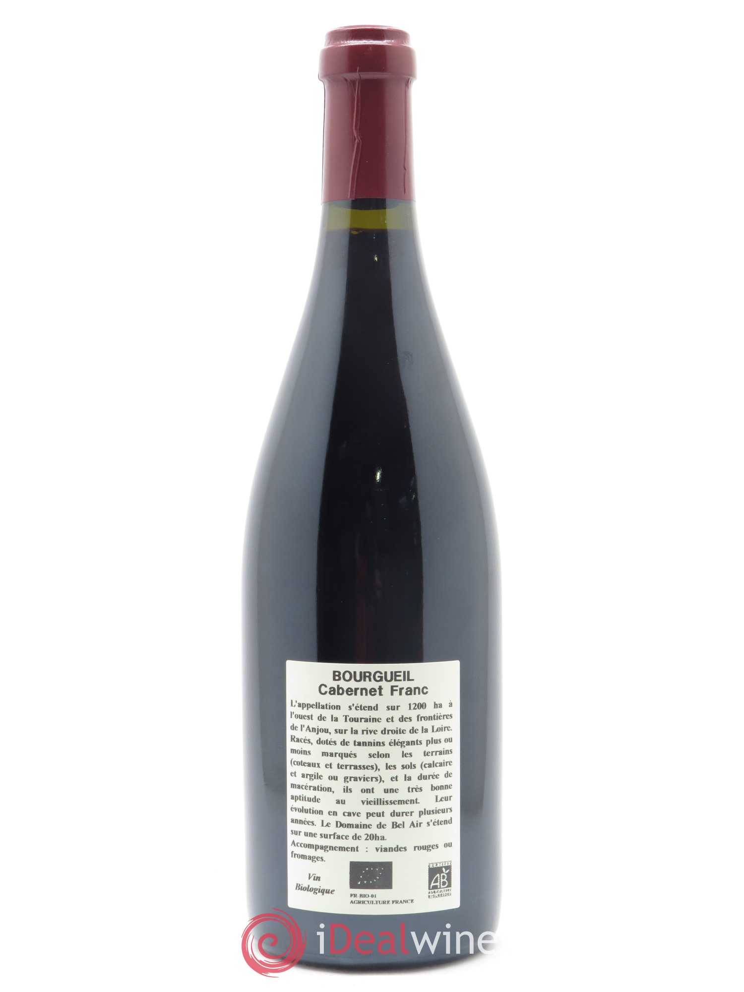 Bourgueil Grand Mont Domaine du Bel Air 2015 - Lot de 1 bouteille - 1