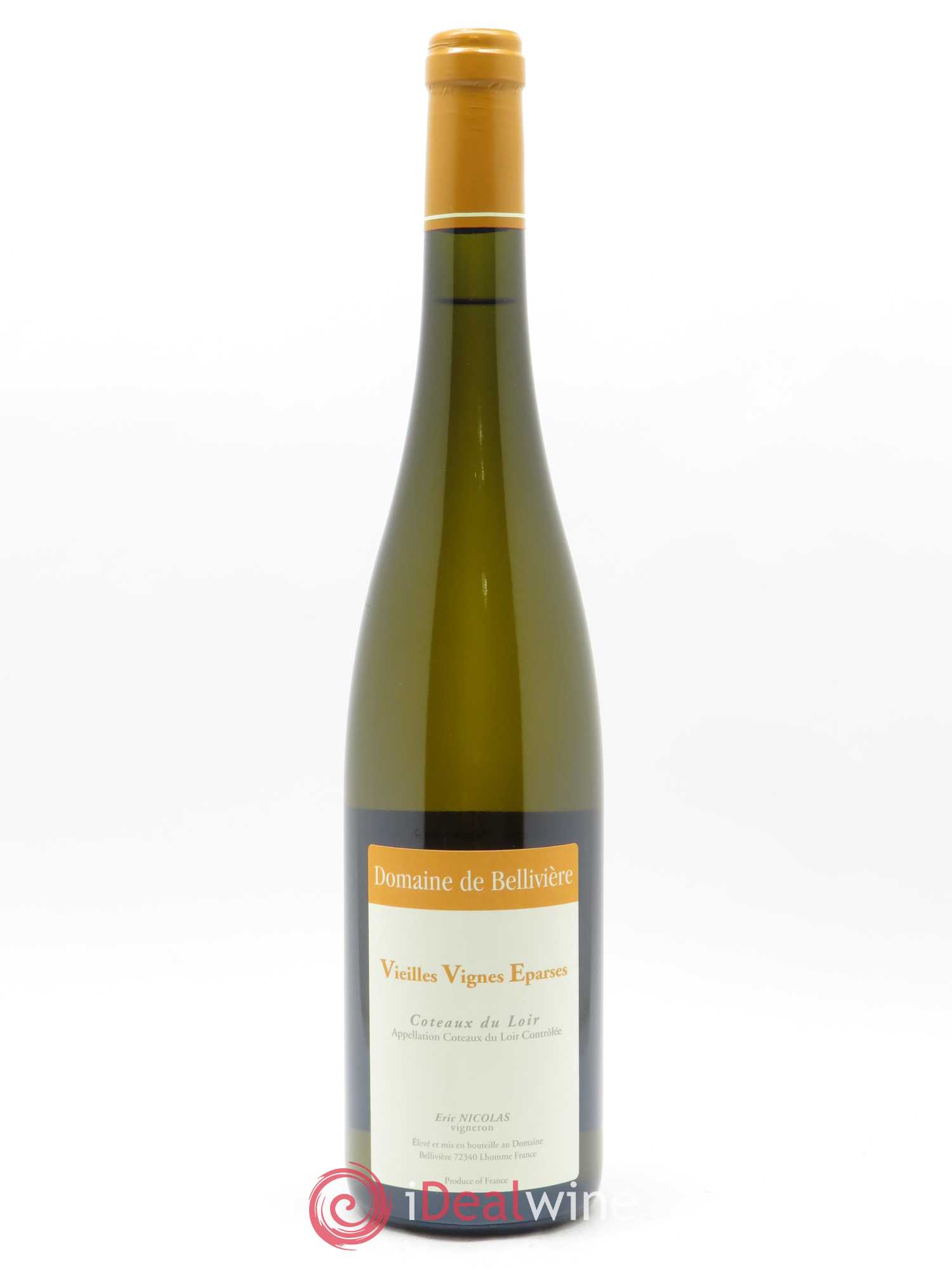 Coteaux du Loir Vieilles Vignes Eparses Domaine de Bellivière 2015 - Lot de 1 bouteille - 0