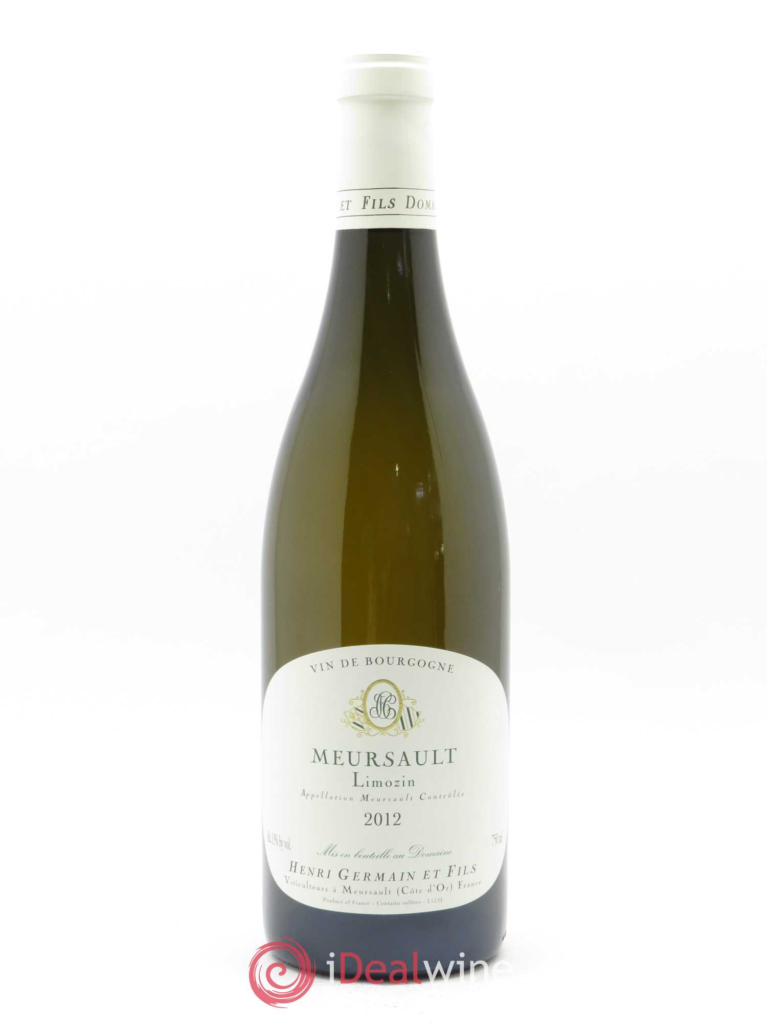 Meursault Limozin Henri Germain 2012 - Lot de 1 bouteille - 0