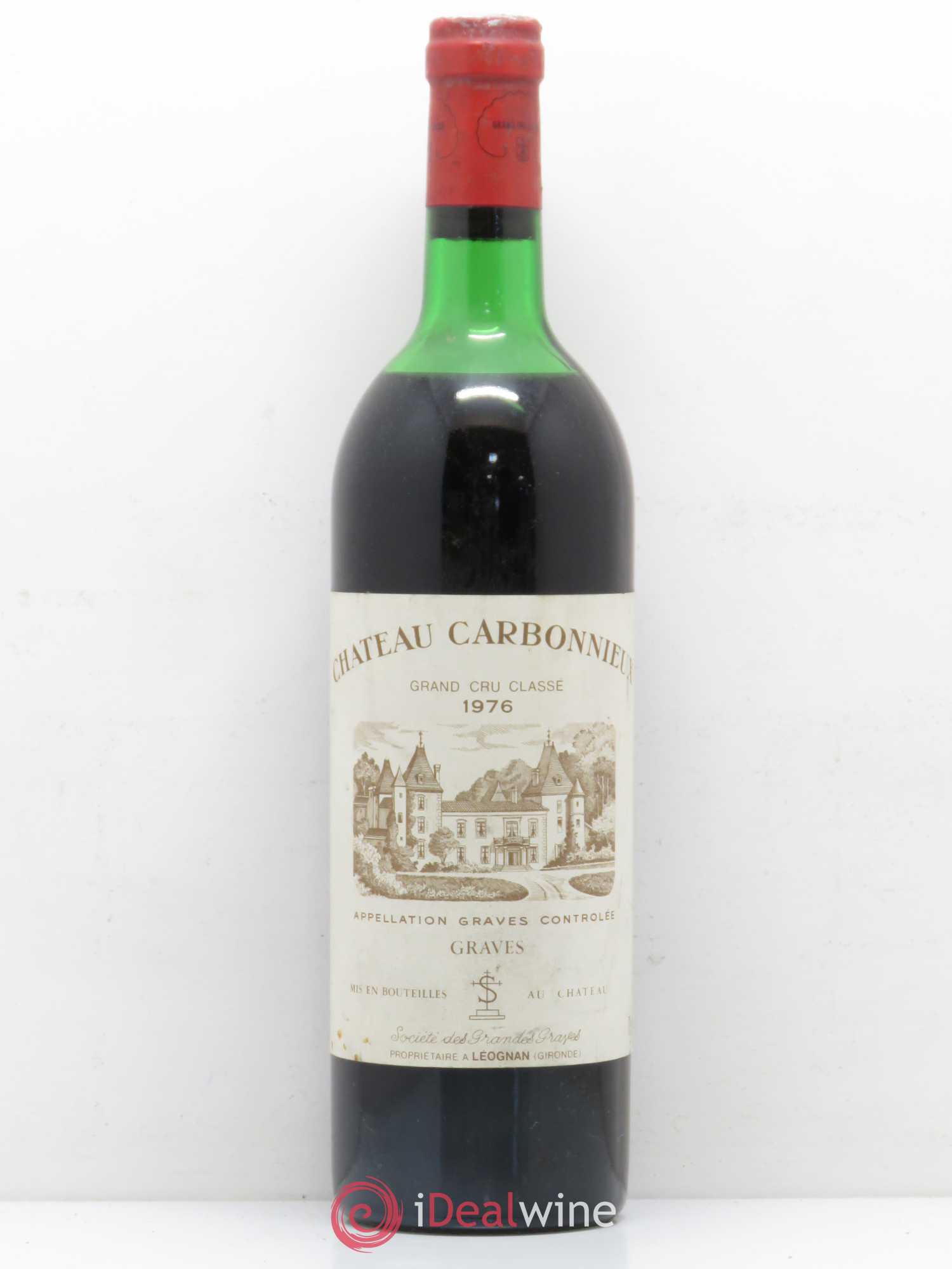 Château Carbonnieux Cru Classé de Graves 1976 - Lot de 1 bouteille - 0
