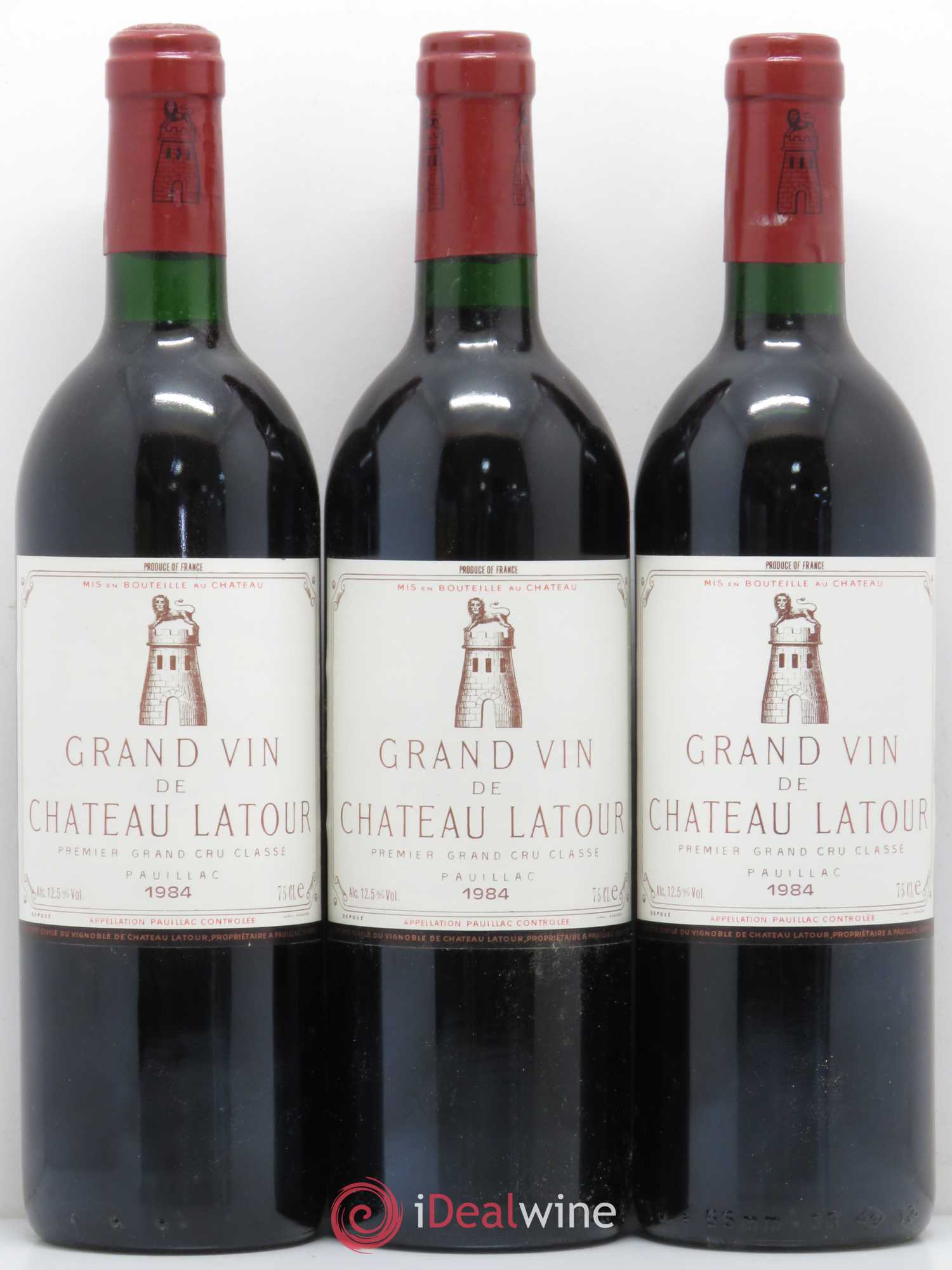 Château Latour 1er Grand Cru Classé 1984 - Lot de 6 bouteilles - 2