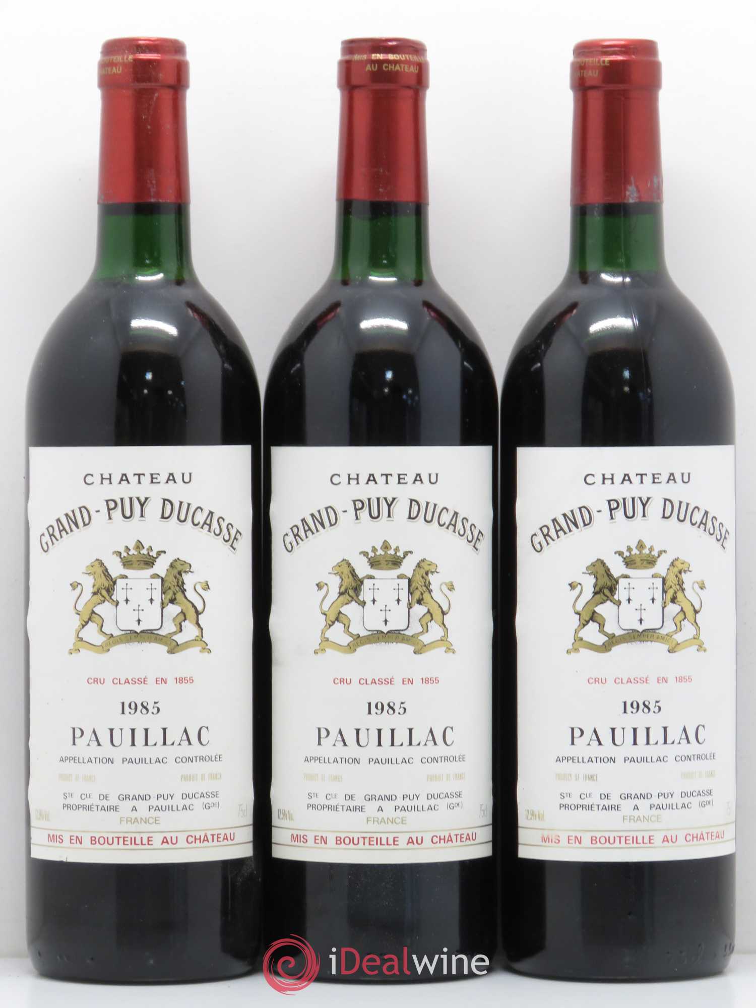 Château Grand Puy Ducasse 5ème Grand Cru Classé 1985 - Lot de 12 bouteilles - 2