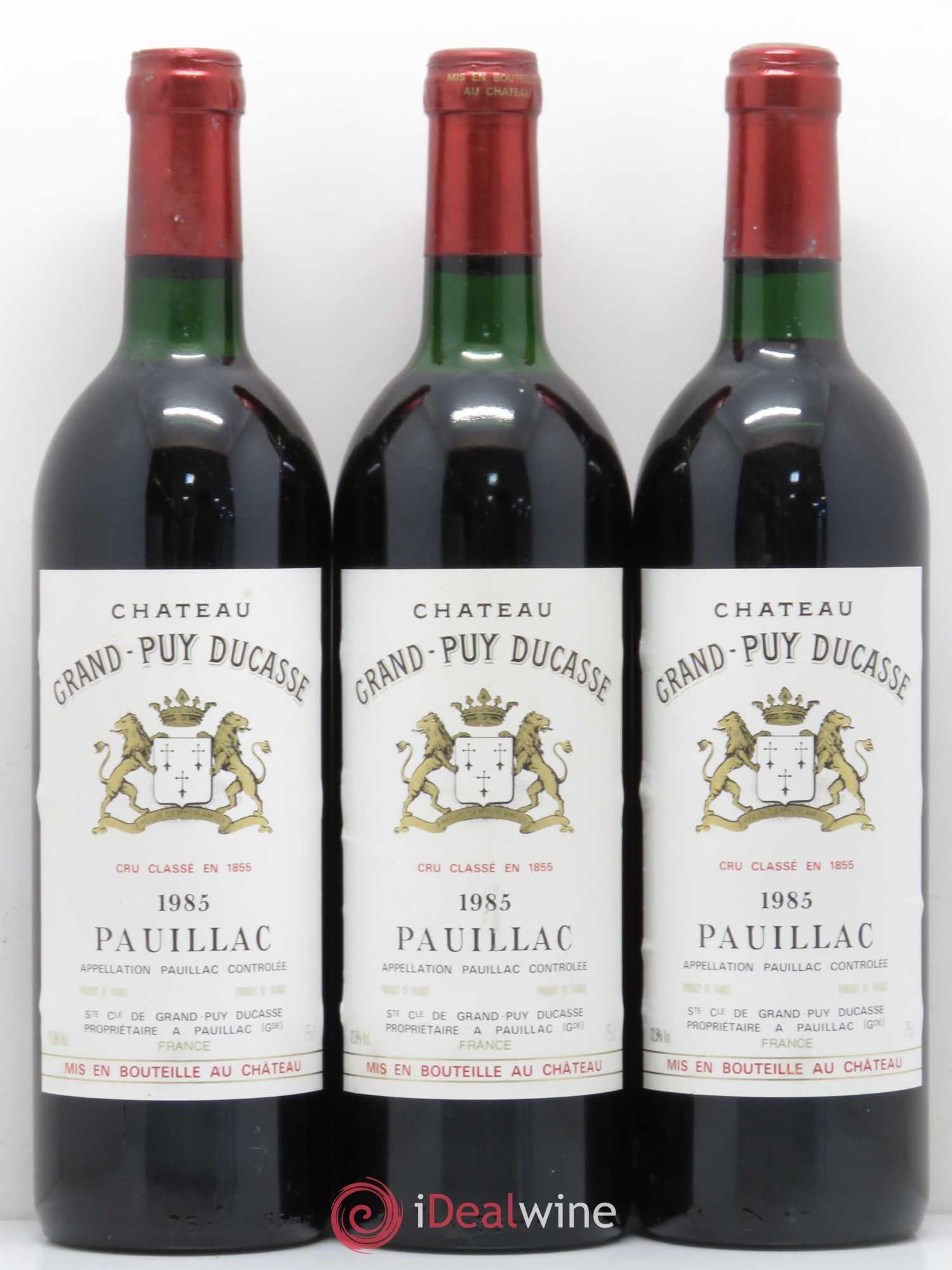 Château Grand Puy Ducasse 5ème Grand Cru Classé 1985 - Lot de 12 bouteilles - 4