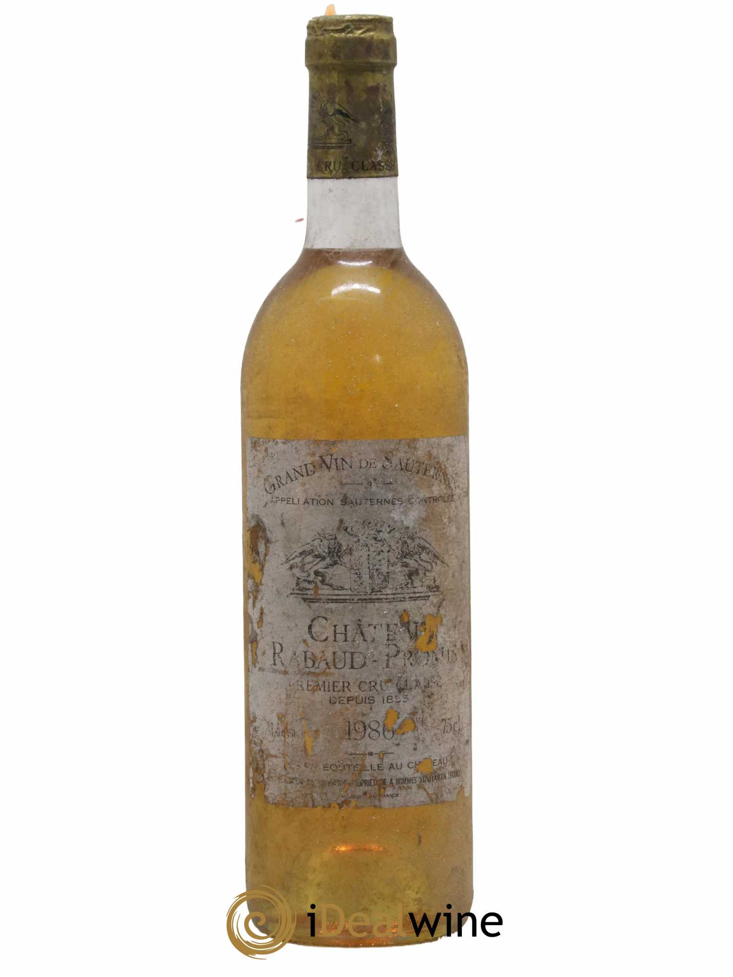 Château Rabaud Promis 1er Grand Cru Classé 1986 - Posten von 1 Flasche - 0