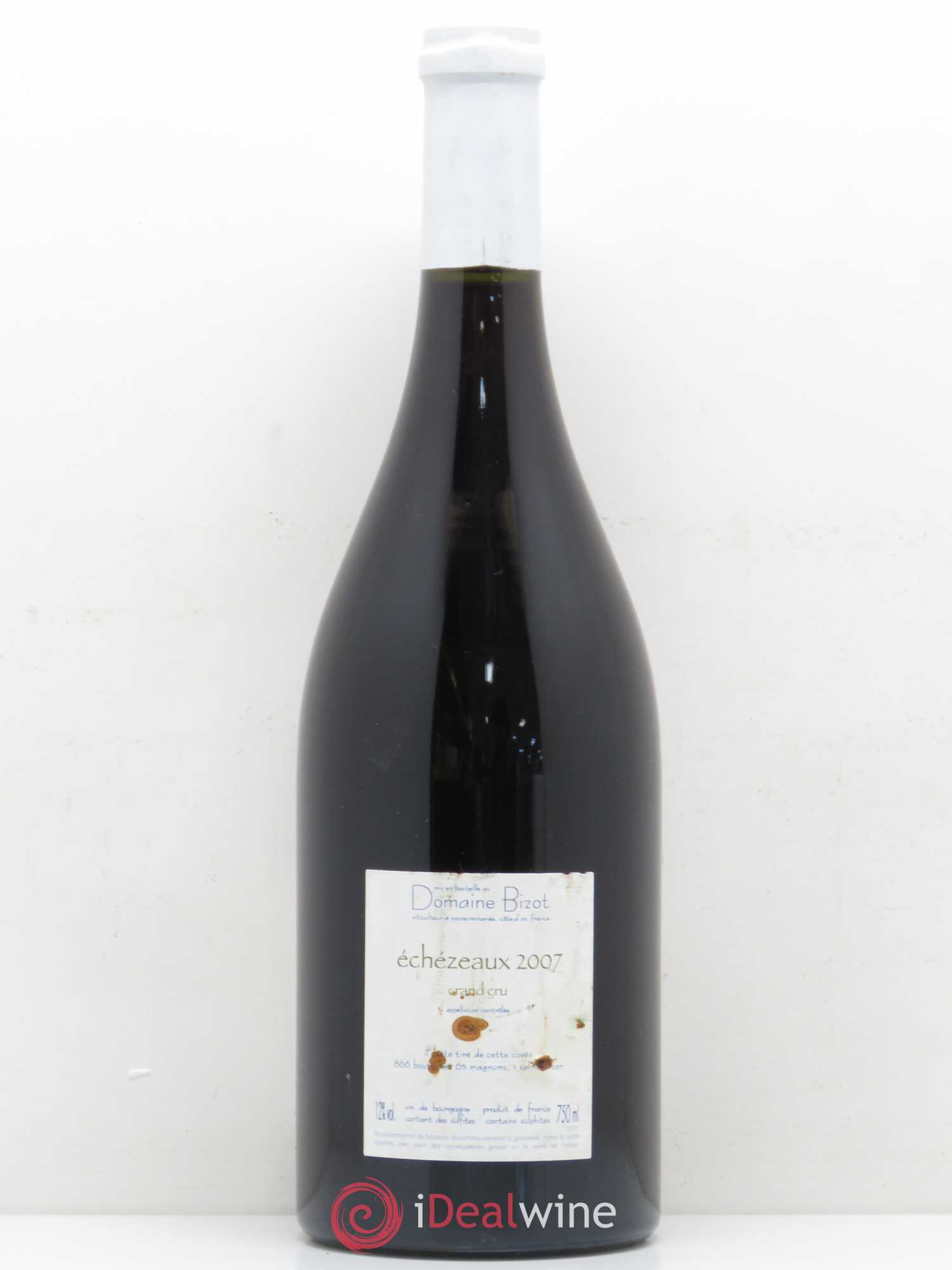 Echezeaux Grand Cru Bizot (Domaine) 2007 - Lot de 1 bouteille - 1